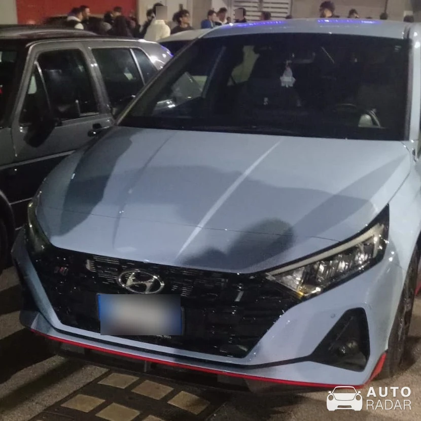 Hyundai i20 N spotted in Noicàttaro, Italy
