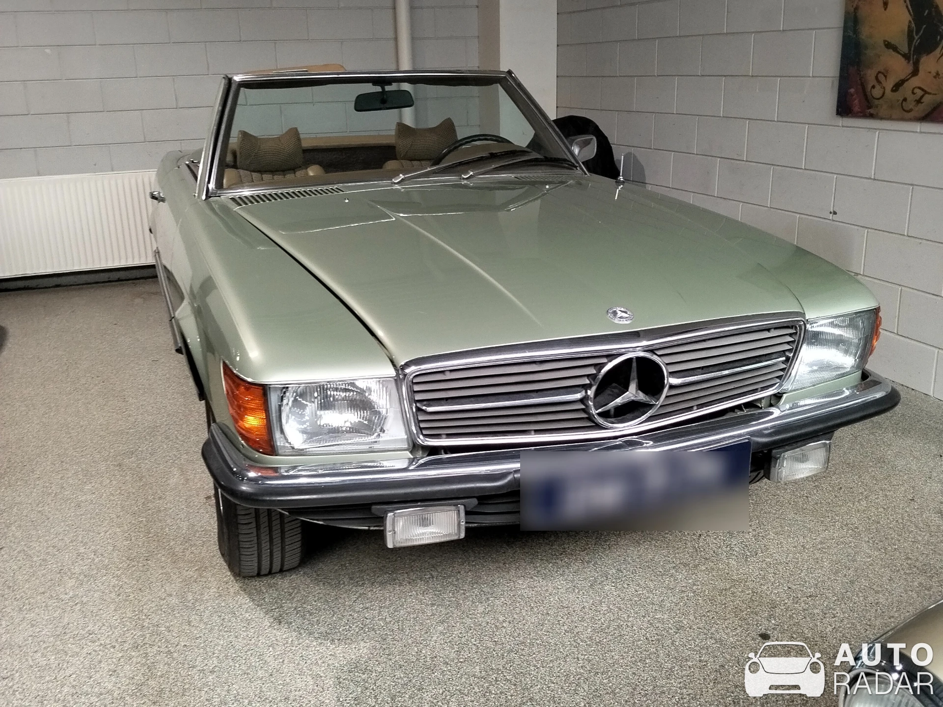 Mercedes-Benz 350SL spotted in Zelhem