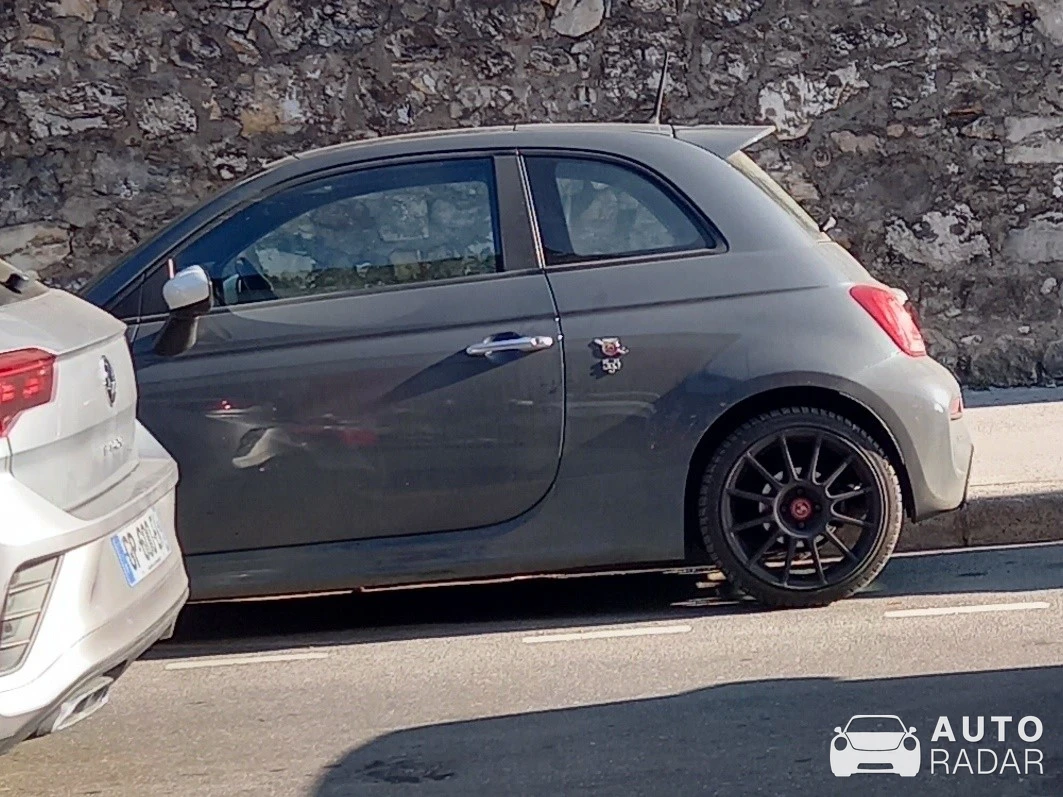 Abarth 595 spotted in Annecy, France