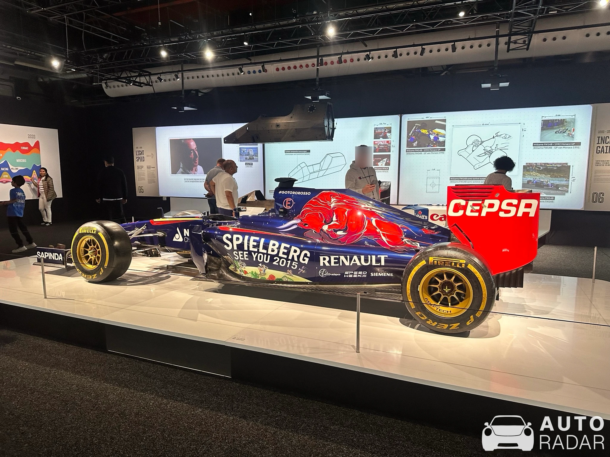 Toro Rosso STR12 spotted in Amsterdam