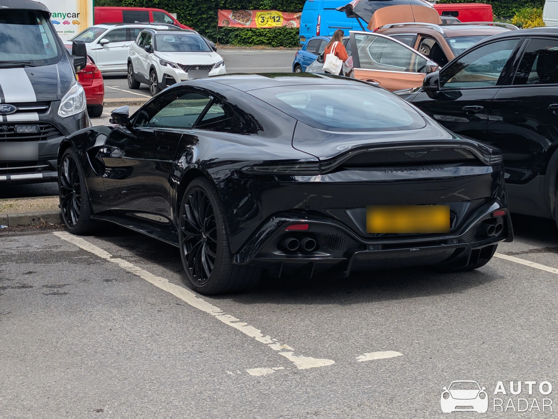Aston Martin Vantage V550 spotted in Kendal
