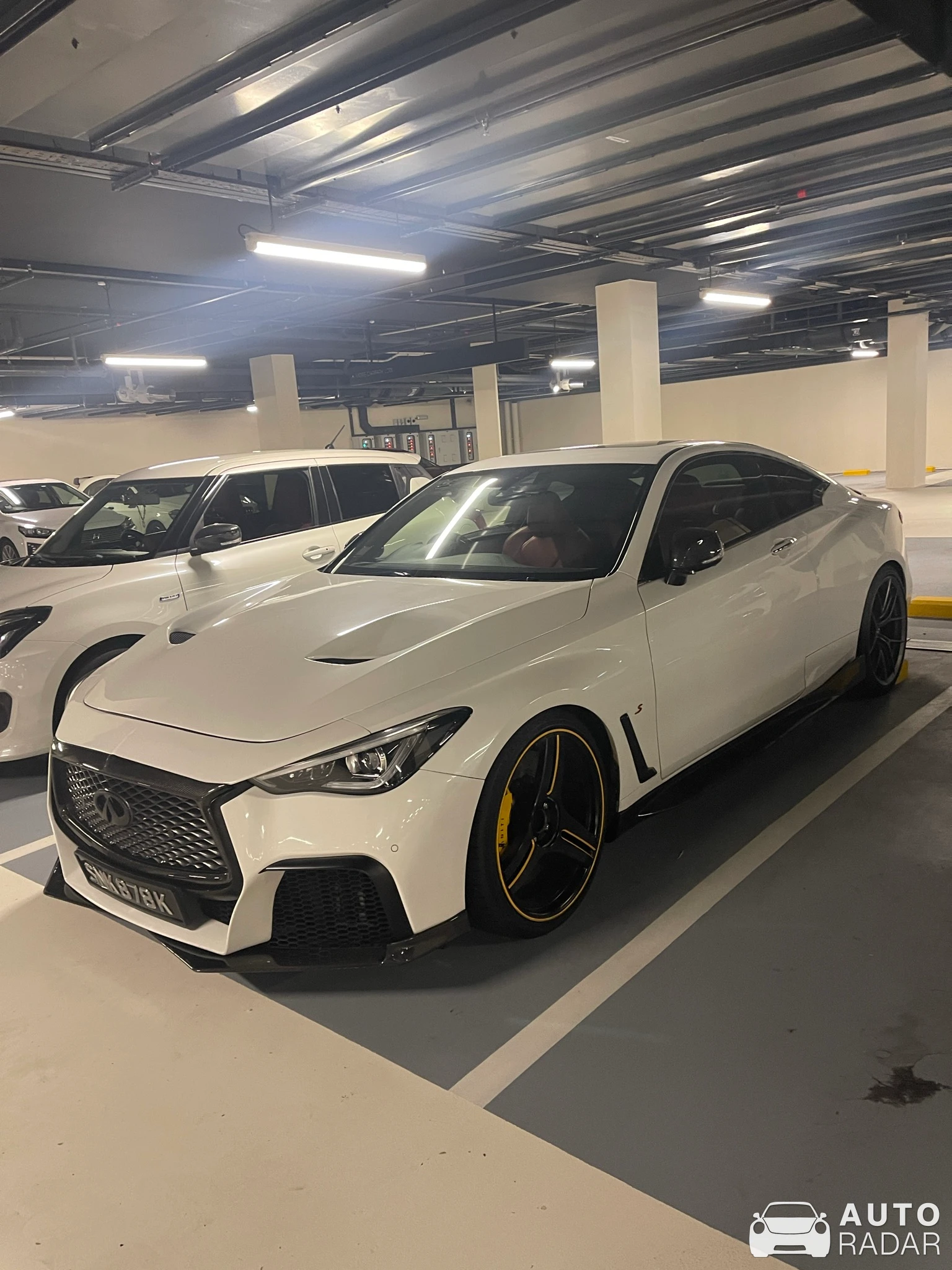 Infiniti Q60 S spotted in Singapore, Singapore