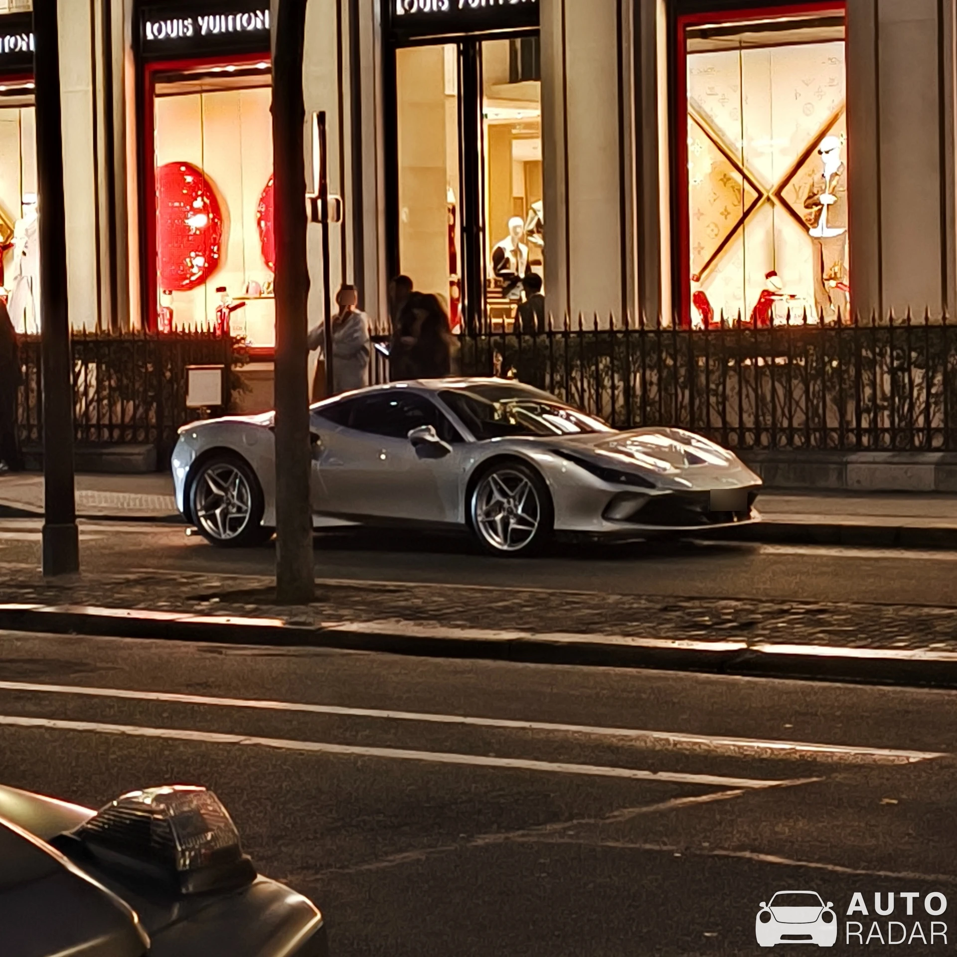 Ferrari F8 Tributo spotted in Paris, France