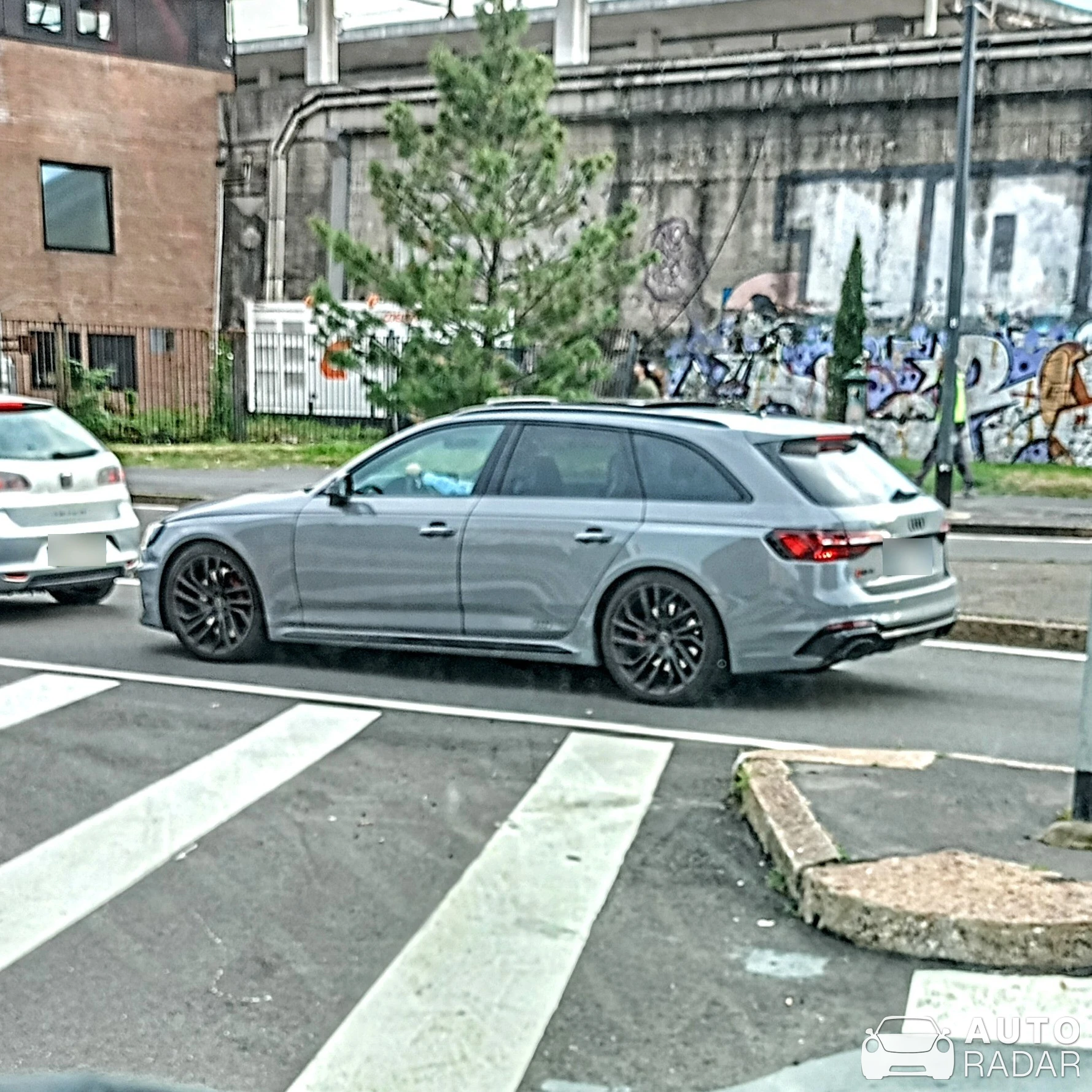 Audi RS4 Avant B9 spotted in Segrate, Italy