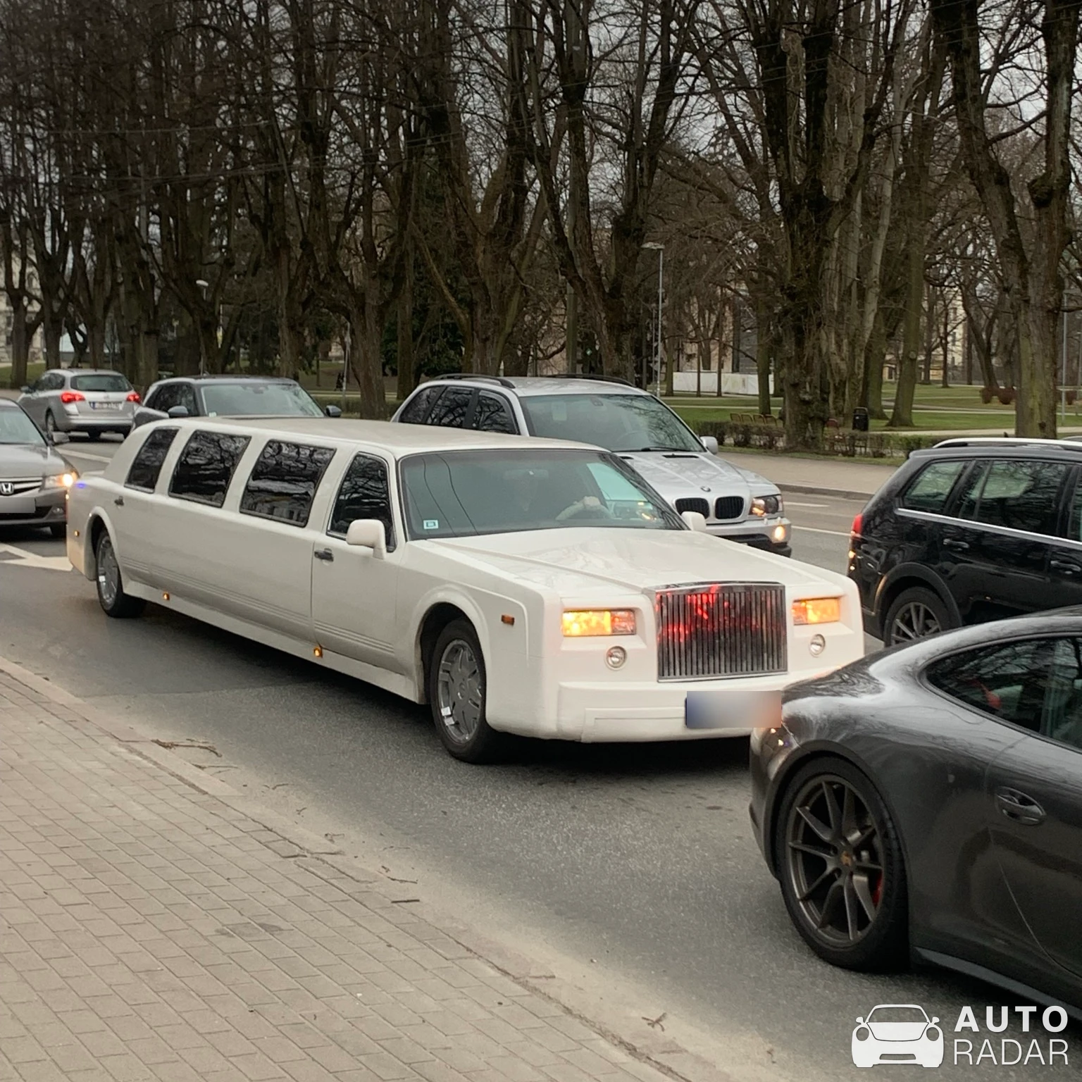 Rolls-Royce Phantom VII Limousine spotted in Rīga