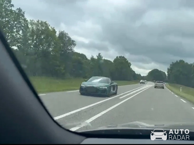 Audi R8 V10 Performance 2019 Green Hell Edition spotted in Goirle