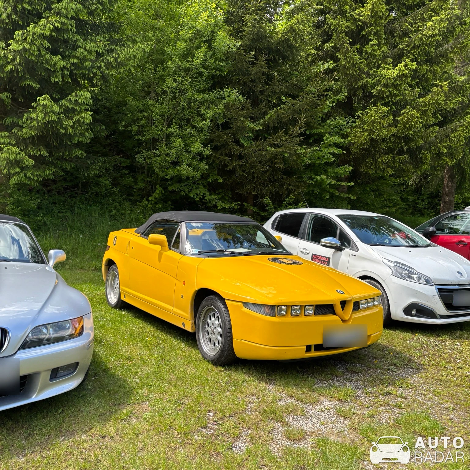 Alfa Romeo RZ spotted in Terchová, Slovensko