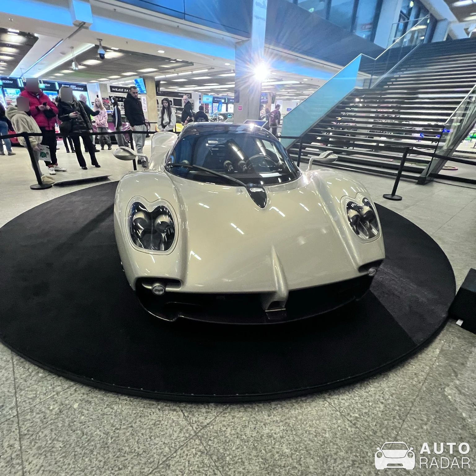 Pagani Utopia spotted in Warszawa, Poland