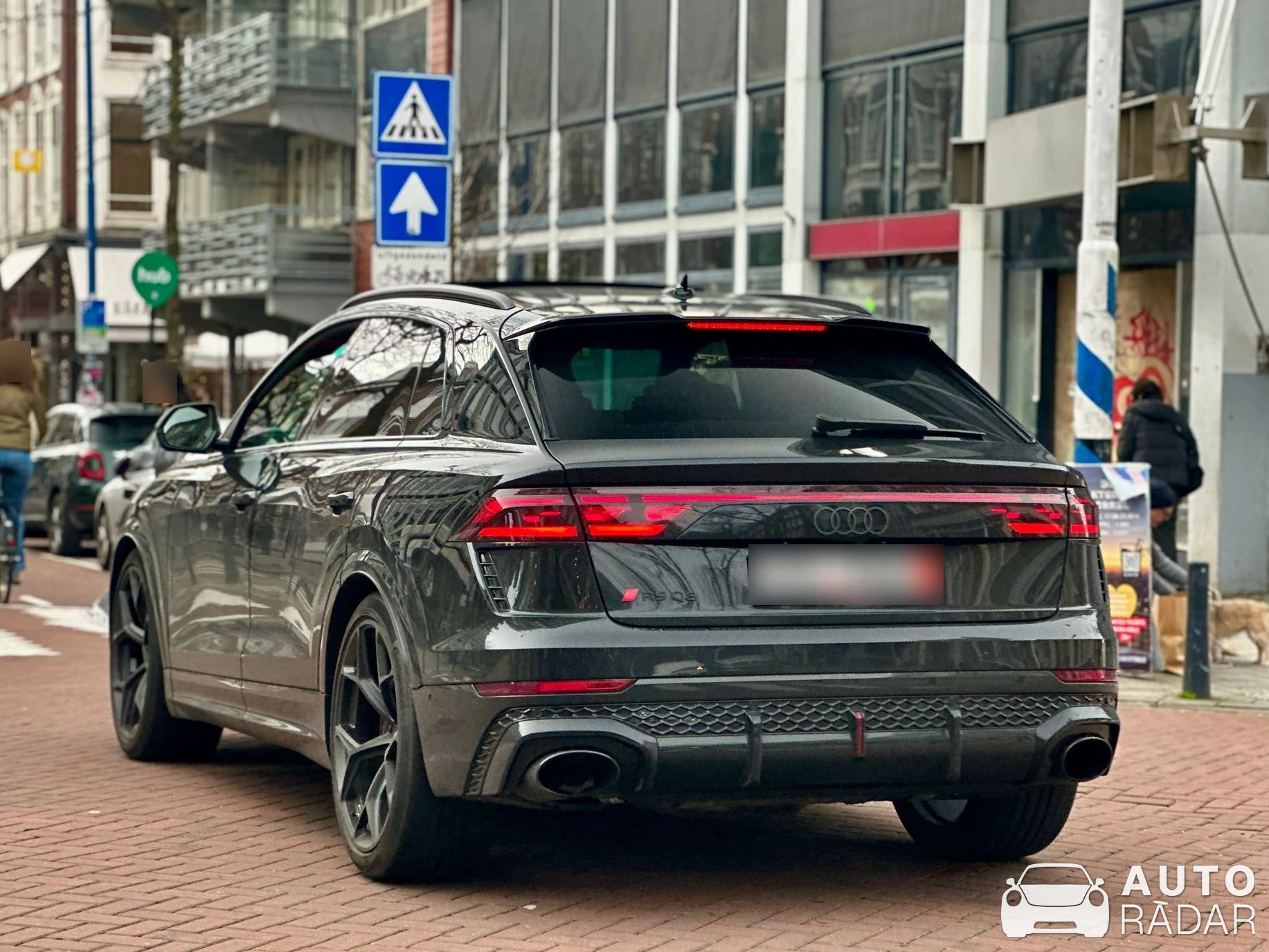 Audi RS Q8 2024 spotted in Rotterdam