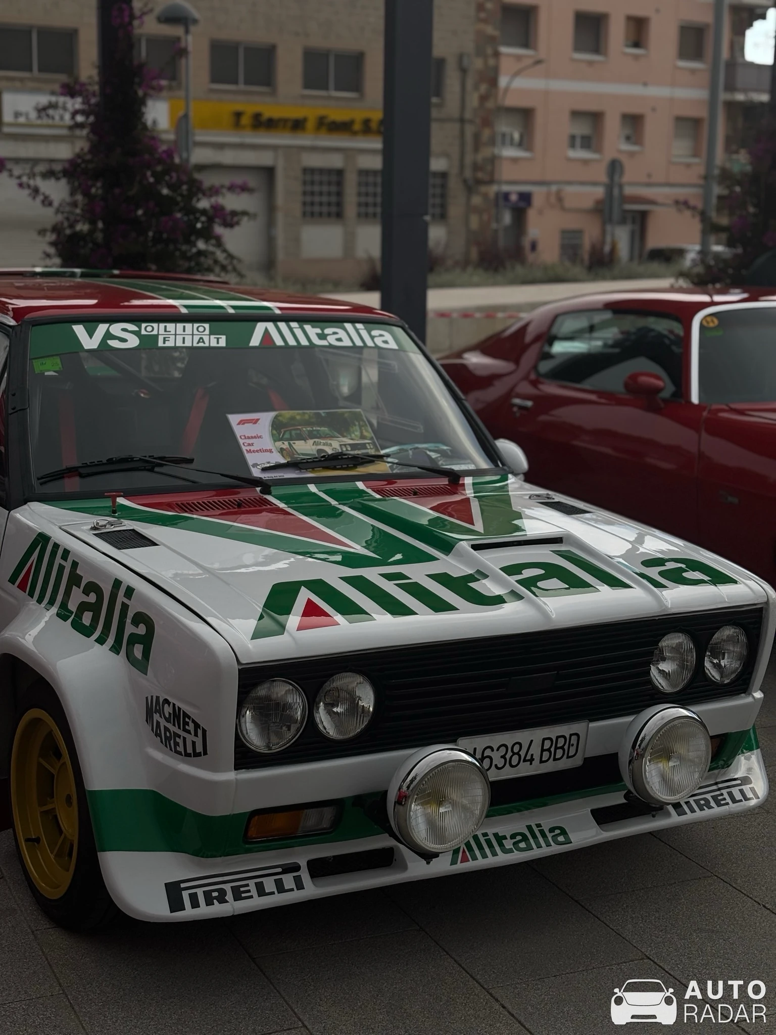 Fiat 131 Abarth spotted in Montmeló