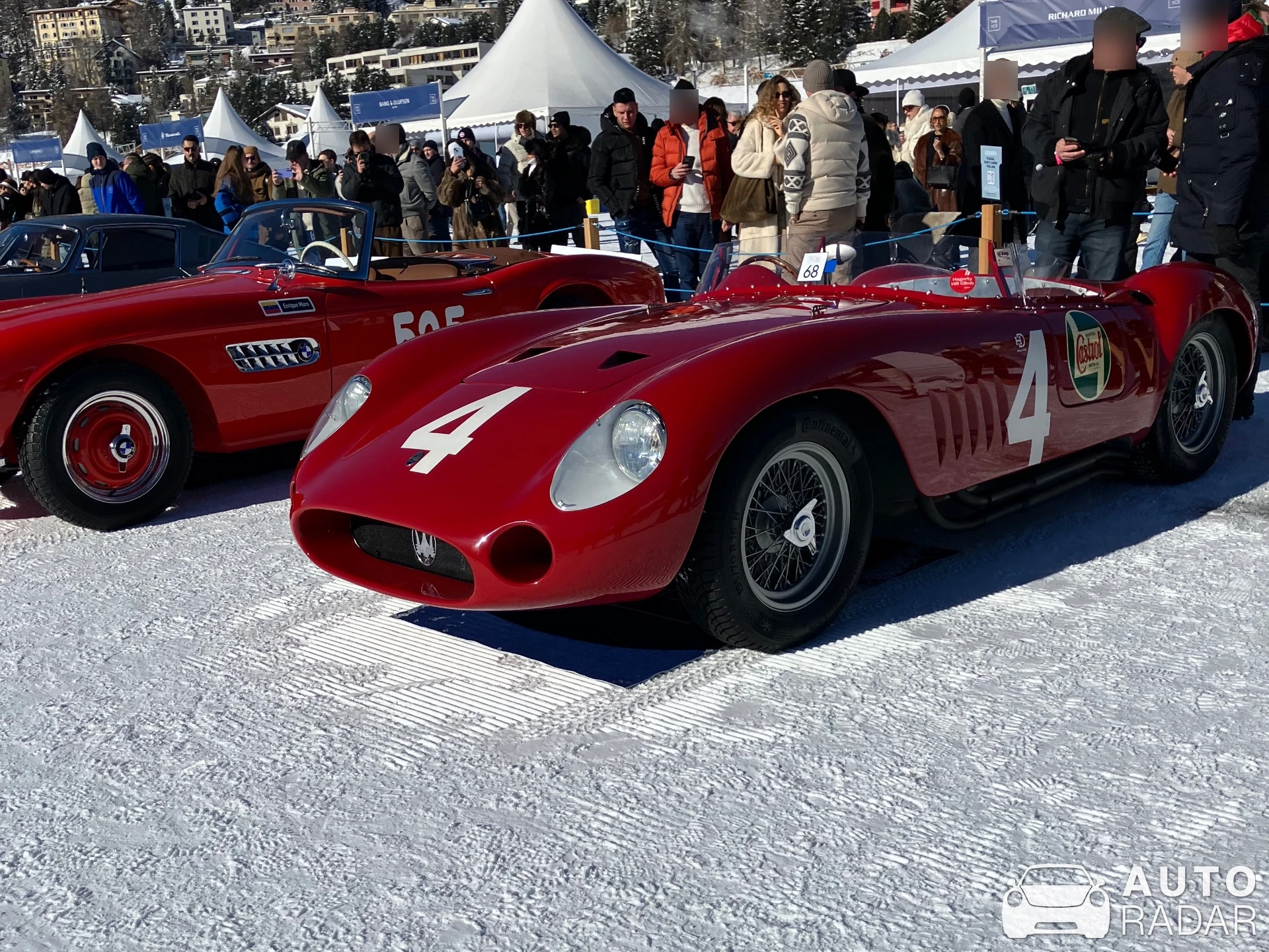Maserati 450S spotted in St. Moritz