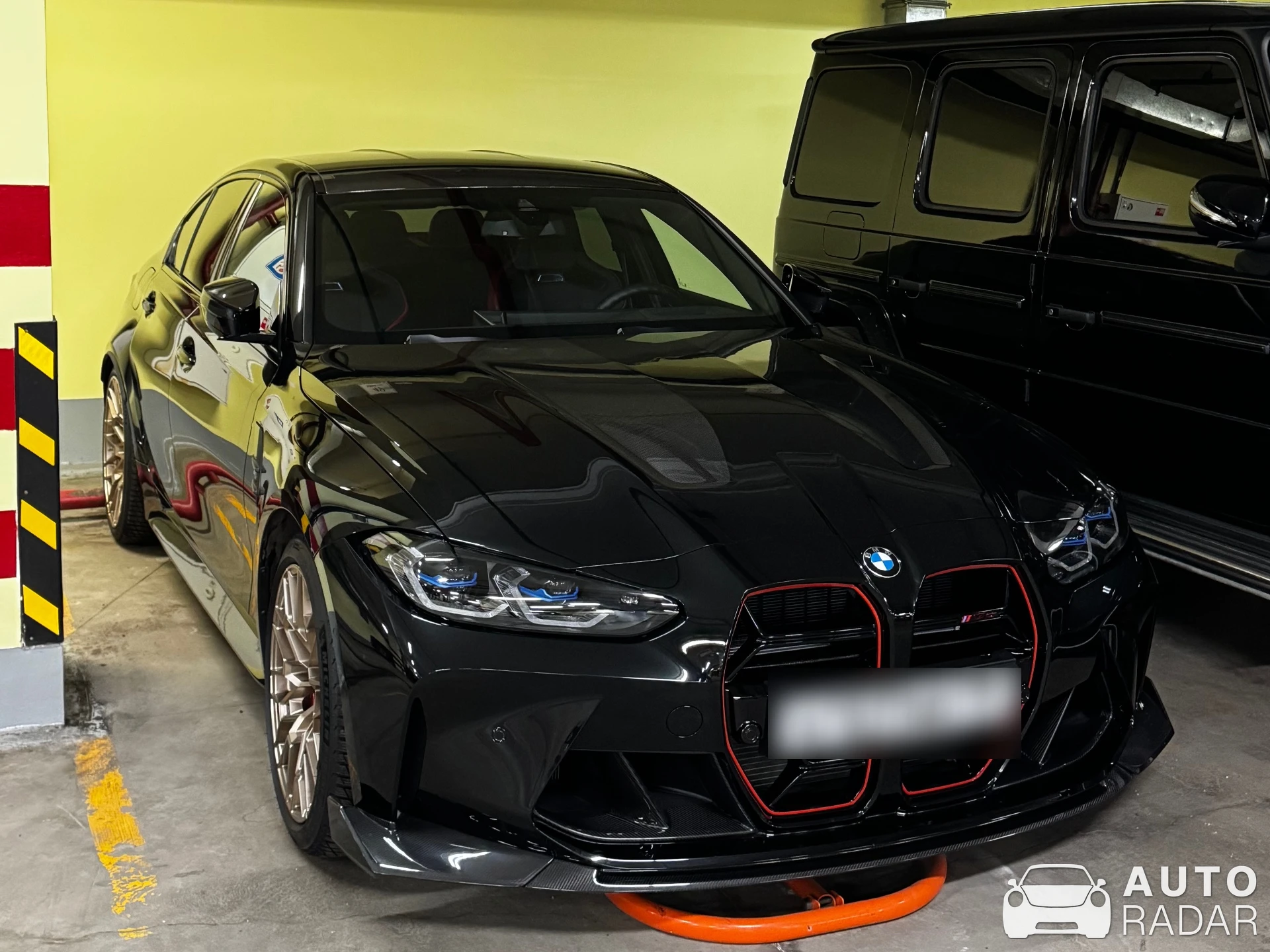 BMW M3 G80 CS spotted in Москва, Россия