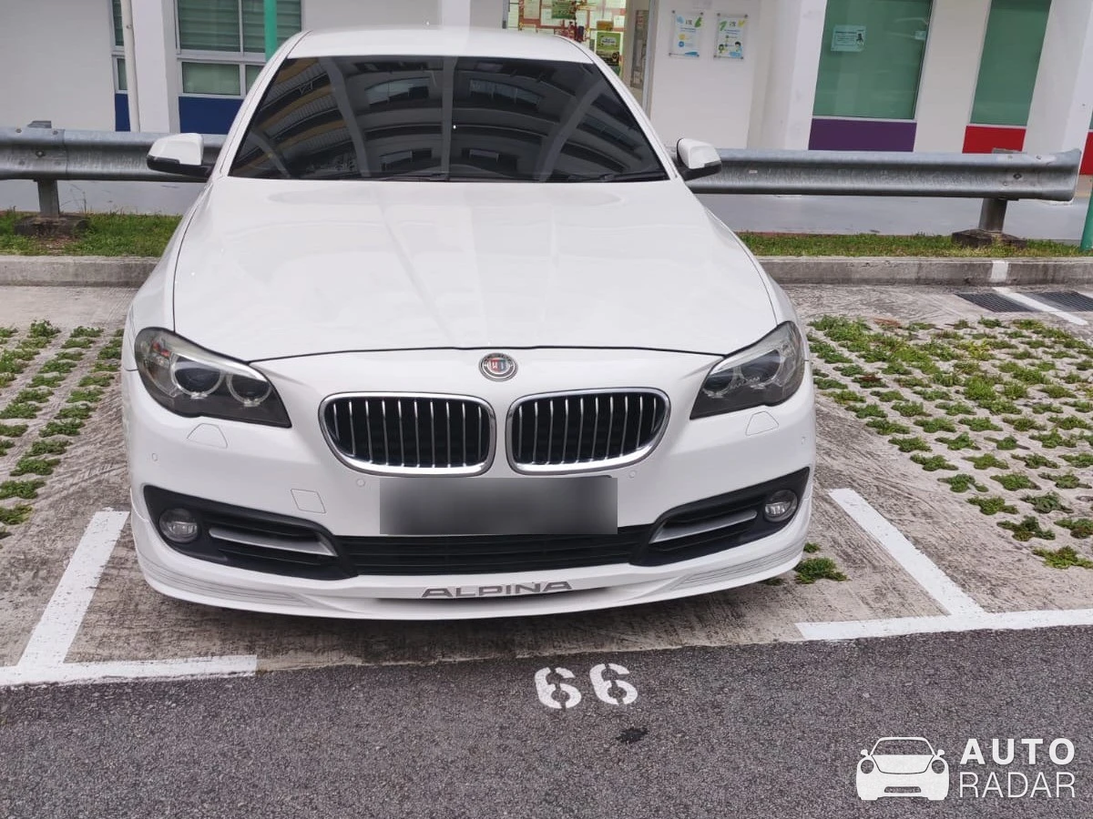 Alpina D5 Turbo 2014 spotted in Singapore