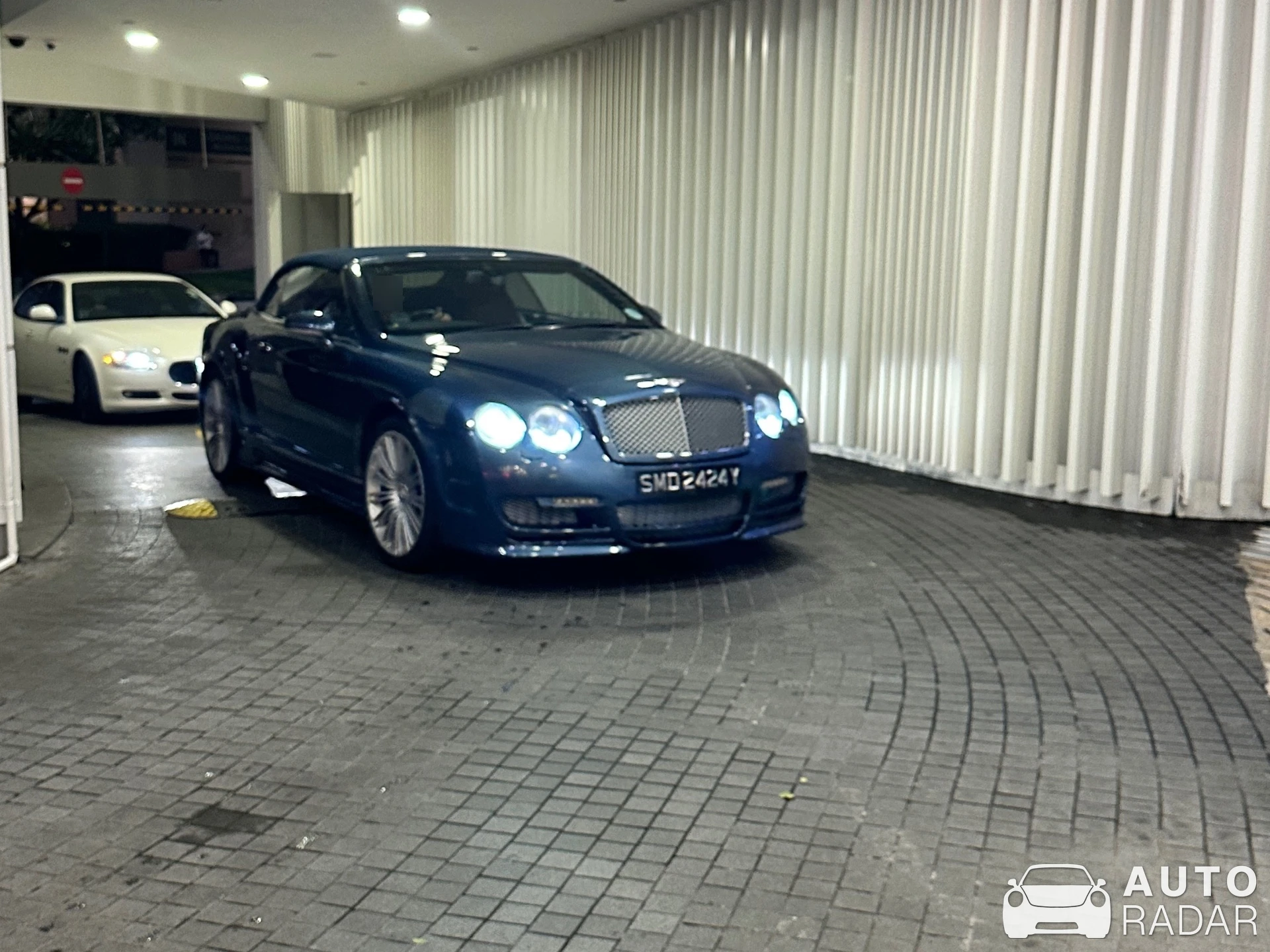 Bentley Continental GT Black Speed spotted in Singapore