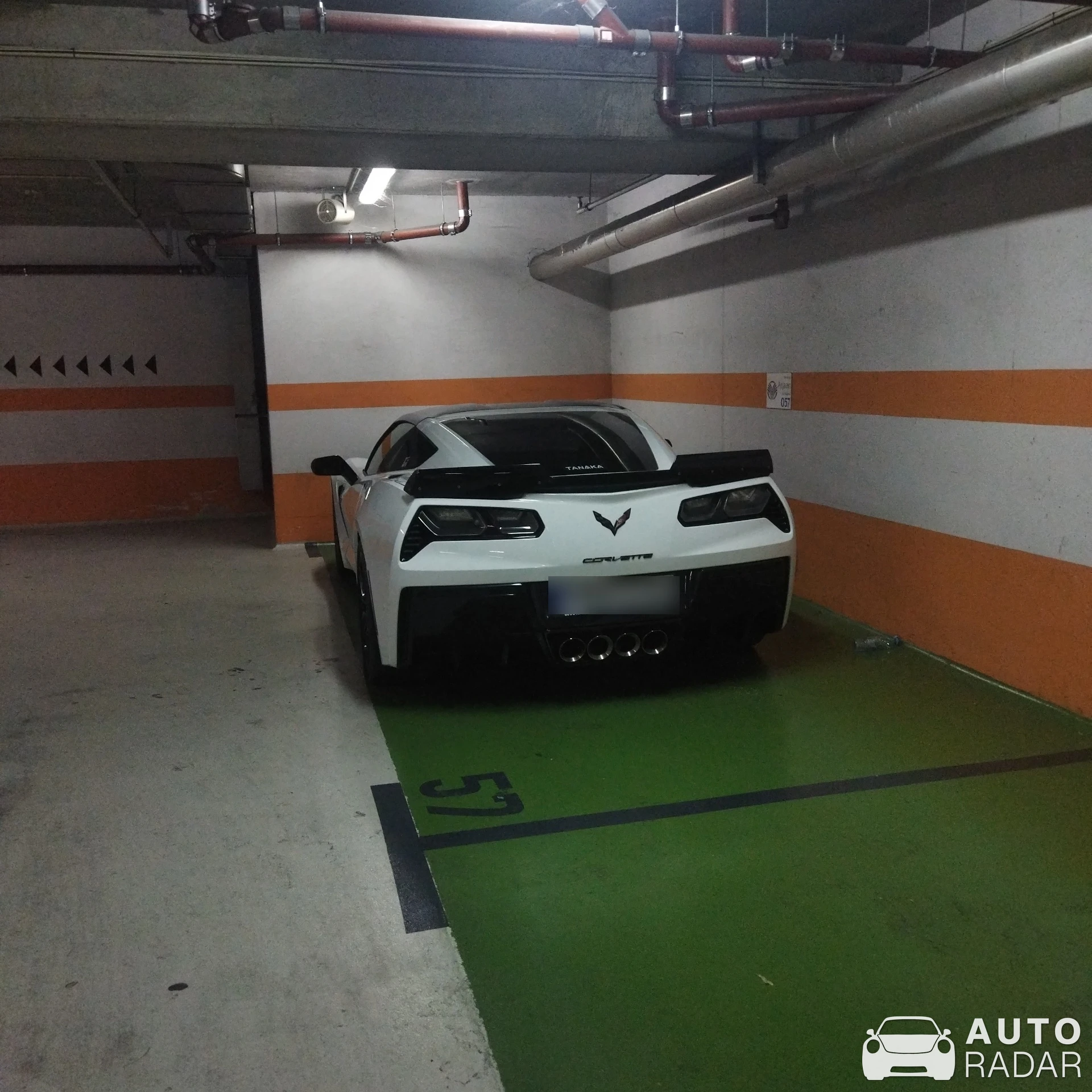 Chevrolet Corvette C7 Stingray spotted in Sarajevo, Bosnia and Herzegovina