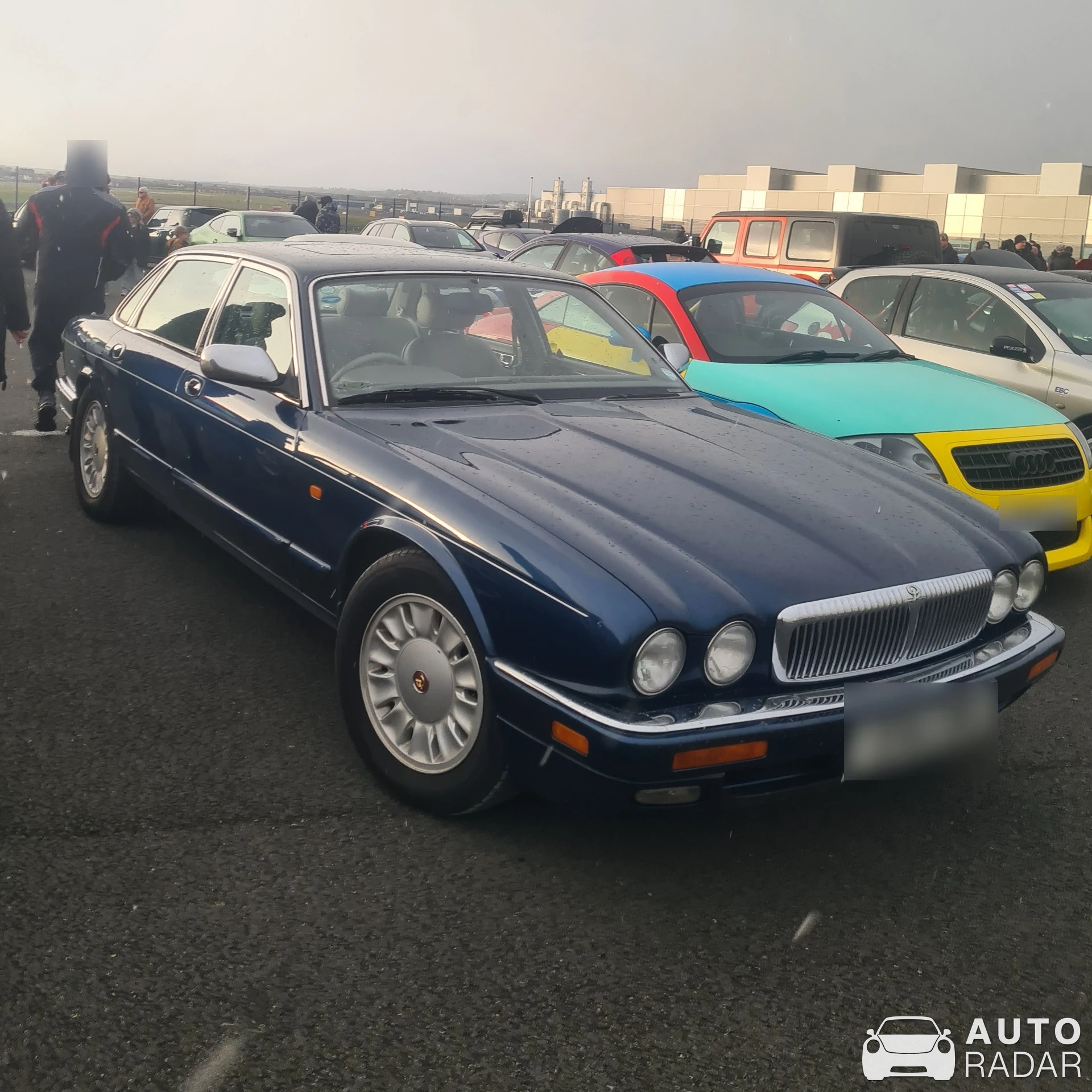 Jaguar XJ spotted in Chester, United Kingdom