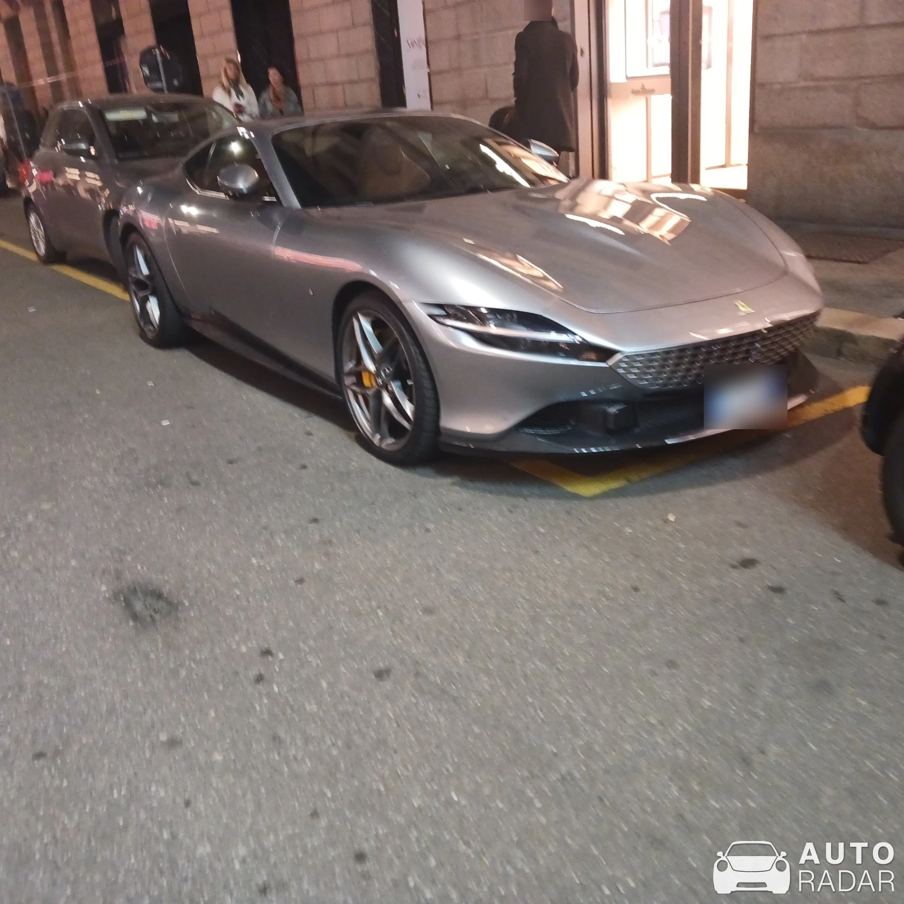 Ferrari Roma spotted in Milano, Italy