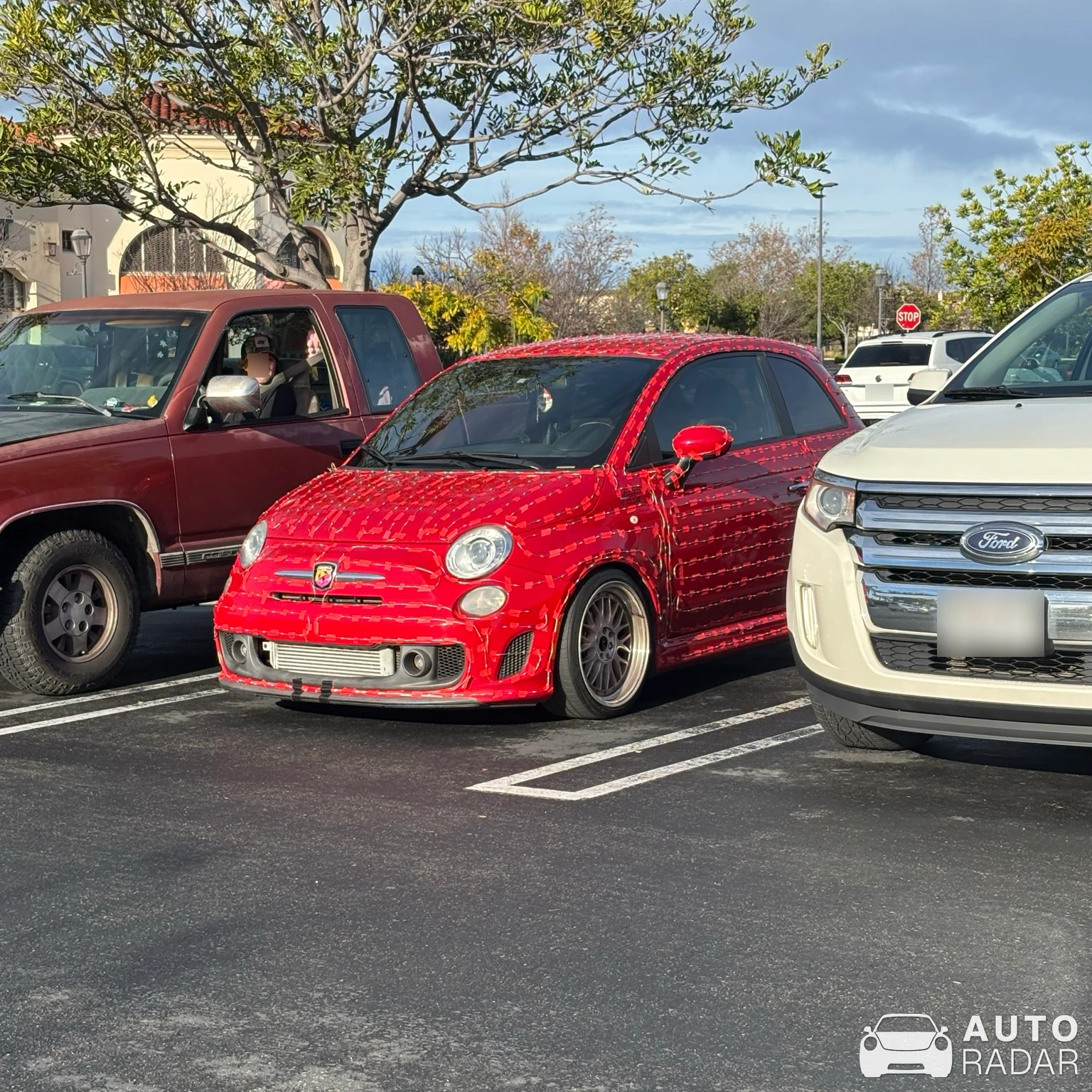 Abarth 595 spotted in San Clemente, United States