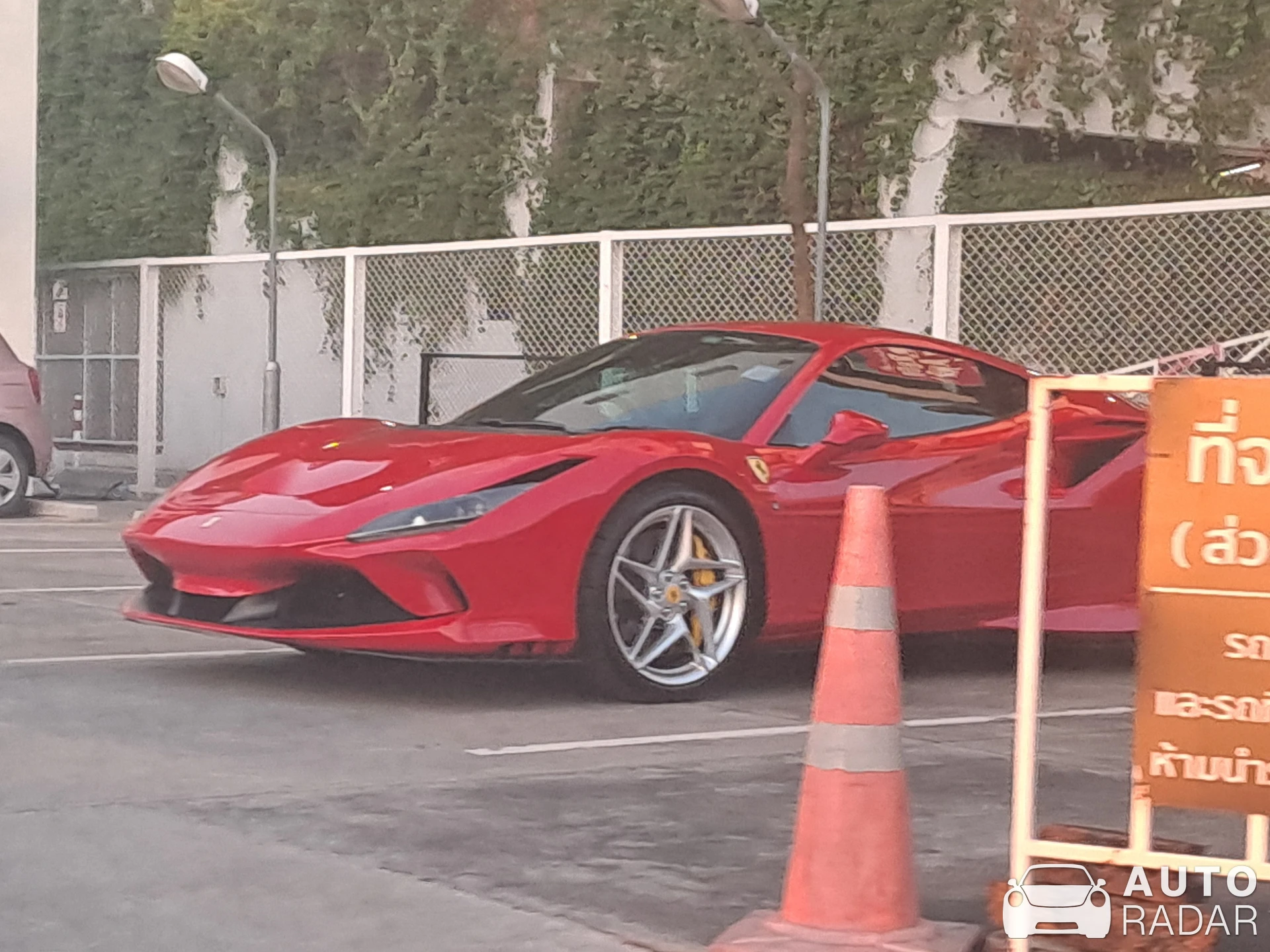 Ferrari F8 Tributo spotted in Mueang Nonthaburi, Thailand