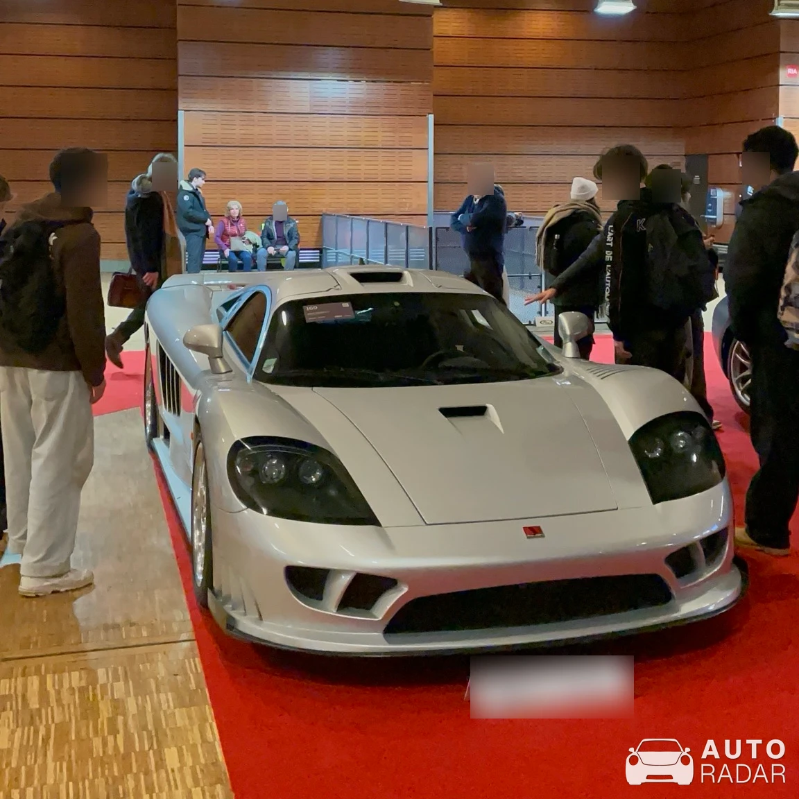 Saleen S7 spotted in Paris, France