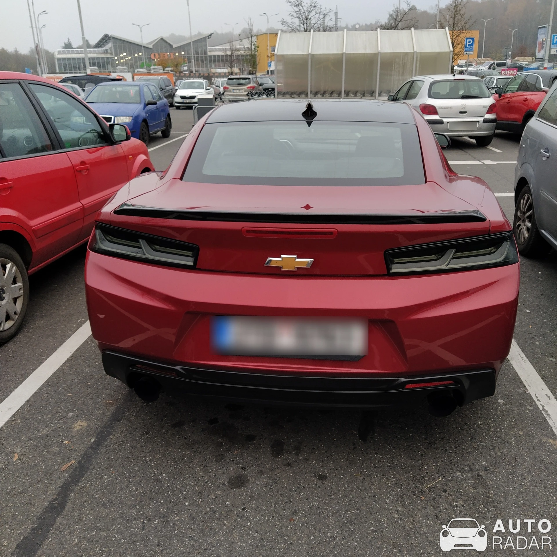 Chevrolet Camaro SS spotted in Karviná, Česko