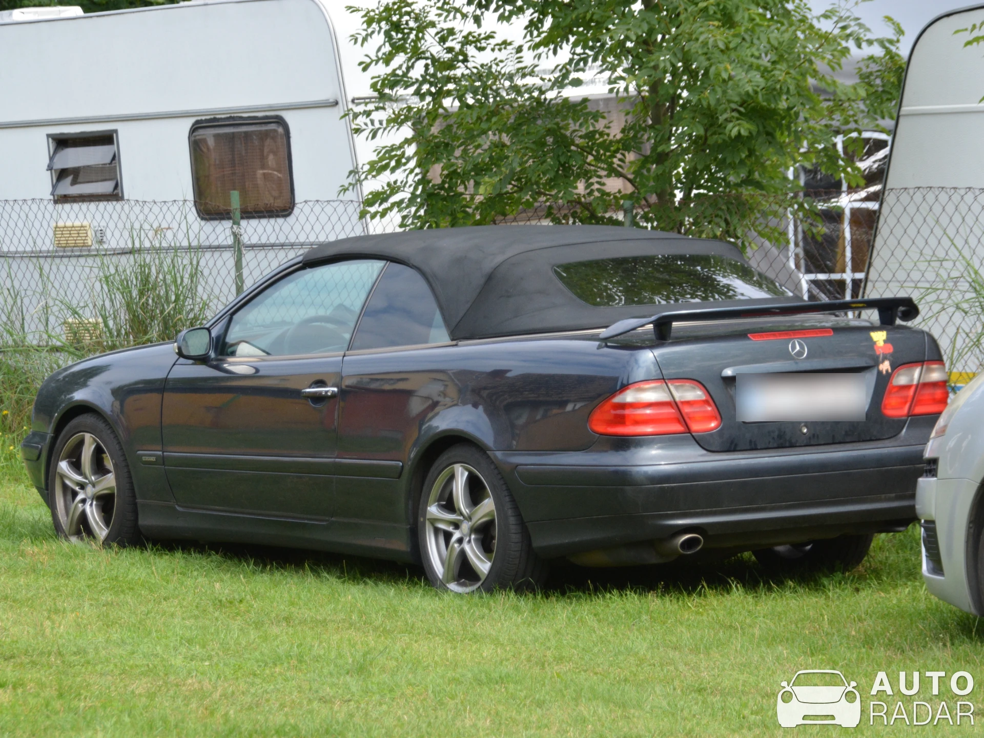 Mercedes-Benz CLK 63 AMG Cabriolet spotted in Jarosławiec