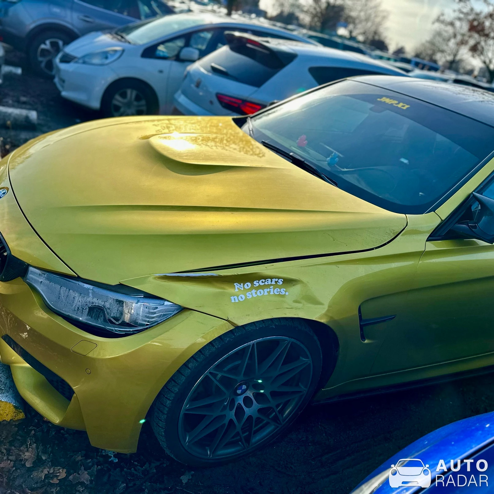 BMW M3 F80 Sedan Competition spotted in Brussel, Belgium