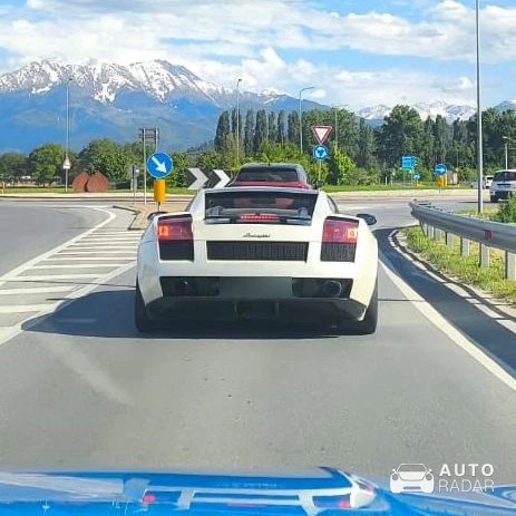 Lamborghini Gallardo spotted in Cuneo