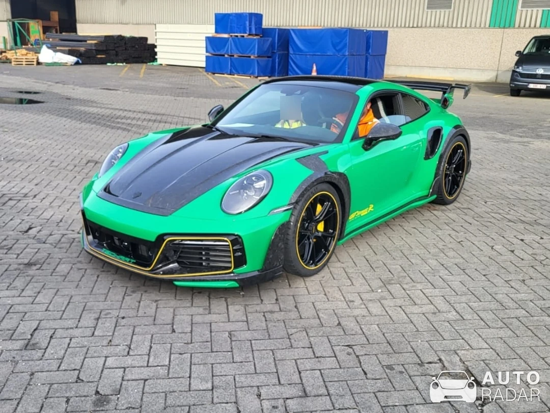 Porsche 992 Turbo S TechArt GT Street R spotted in Antwerpen