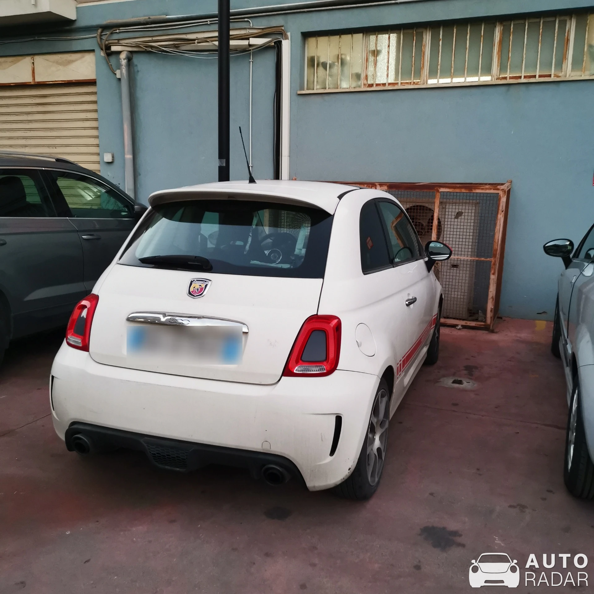 Abarth 500 spotted in Villabate, Italy