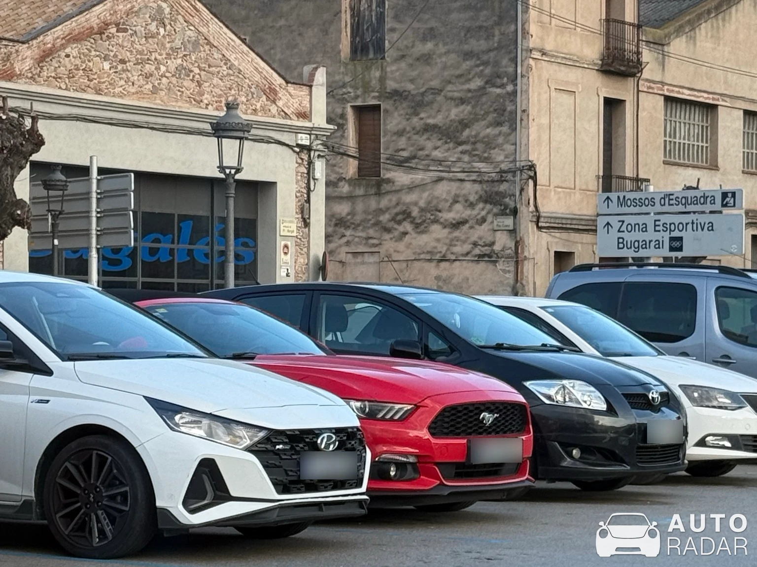 Ford Mustang Cabriolet spotted in Caldes de Montbui
