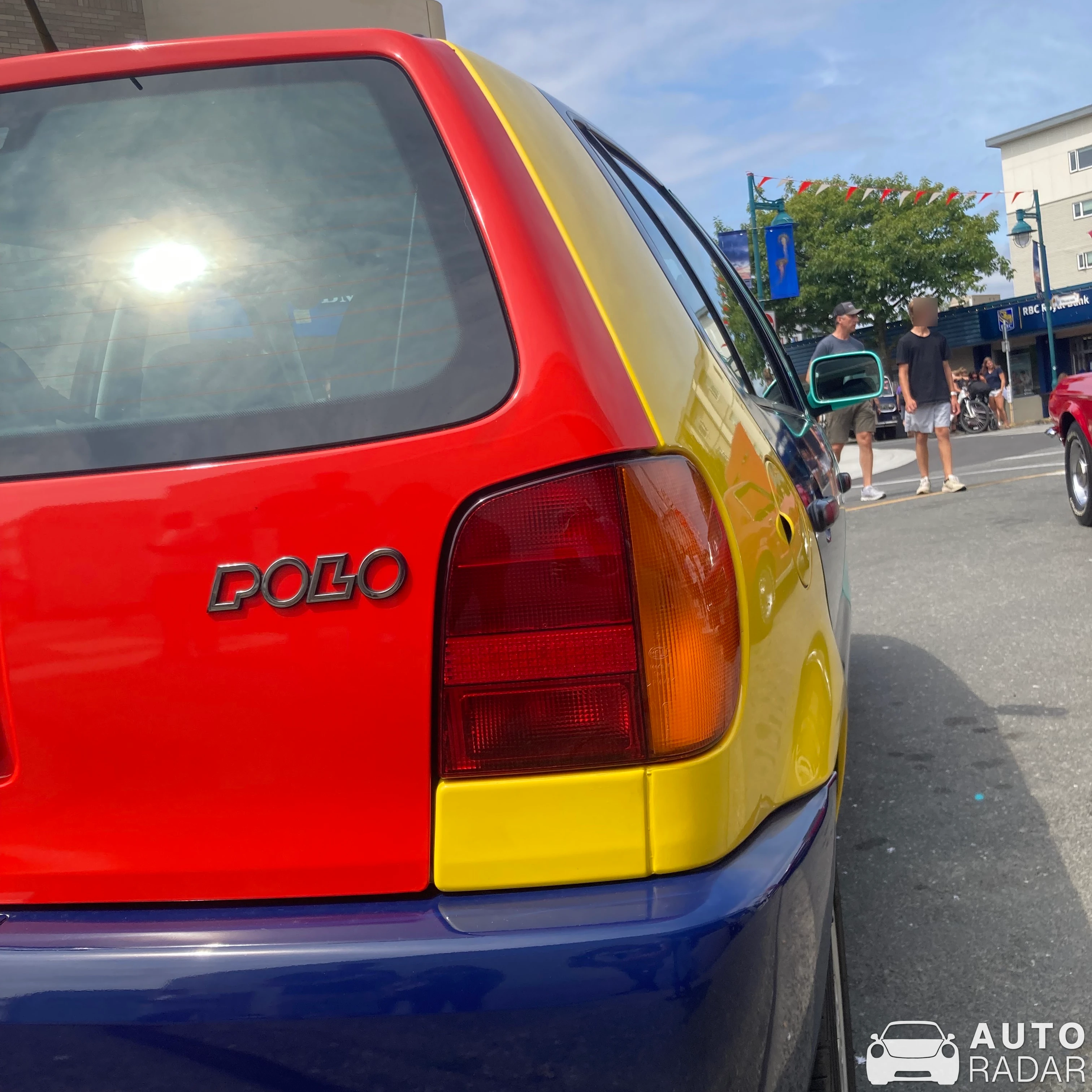 Volkswagen Polo Mk3 Harlequin Edition spotted in Sidney
