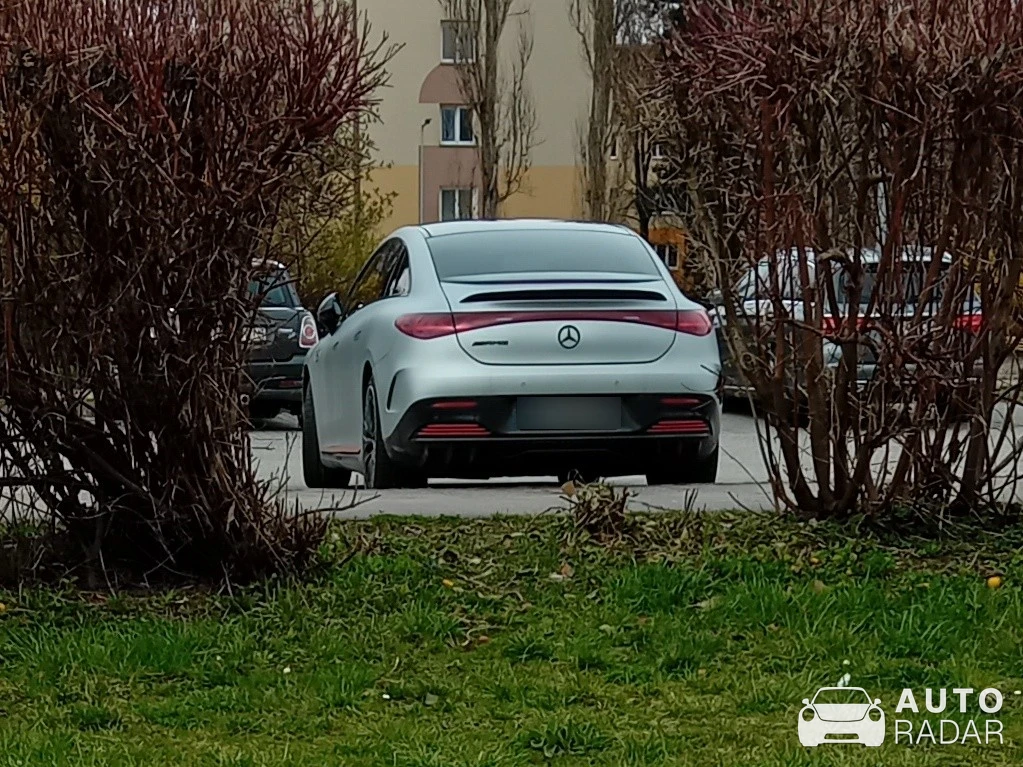 Mercedes-AMG EQE 53 spotted in Žilina
