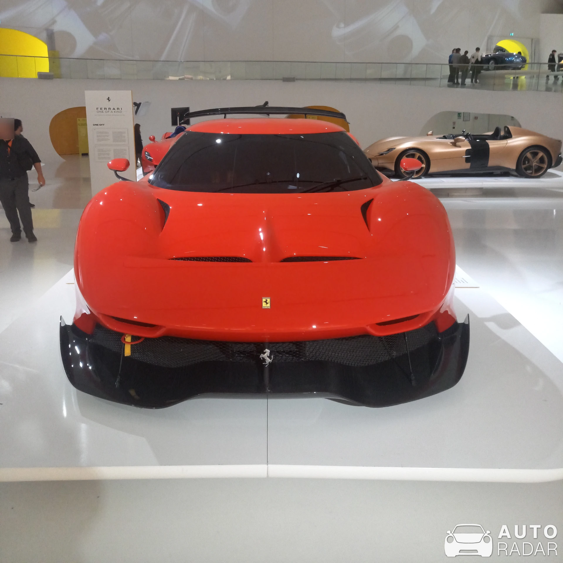 Ferrari P80/C spotted in Modena, Italy