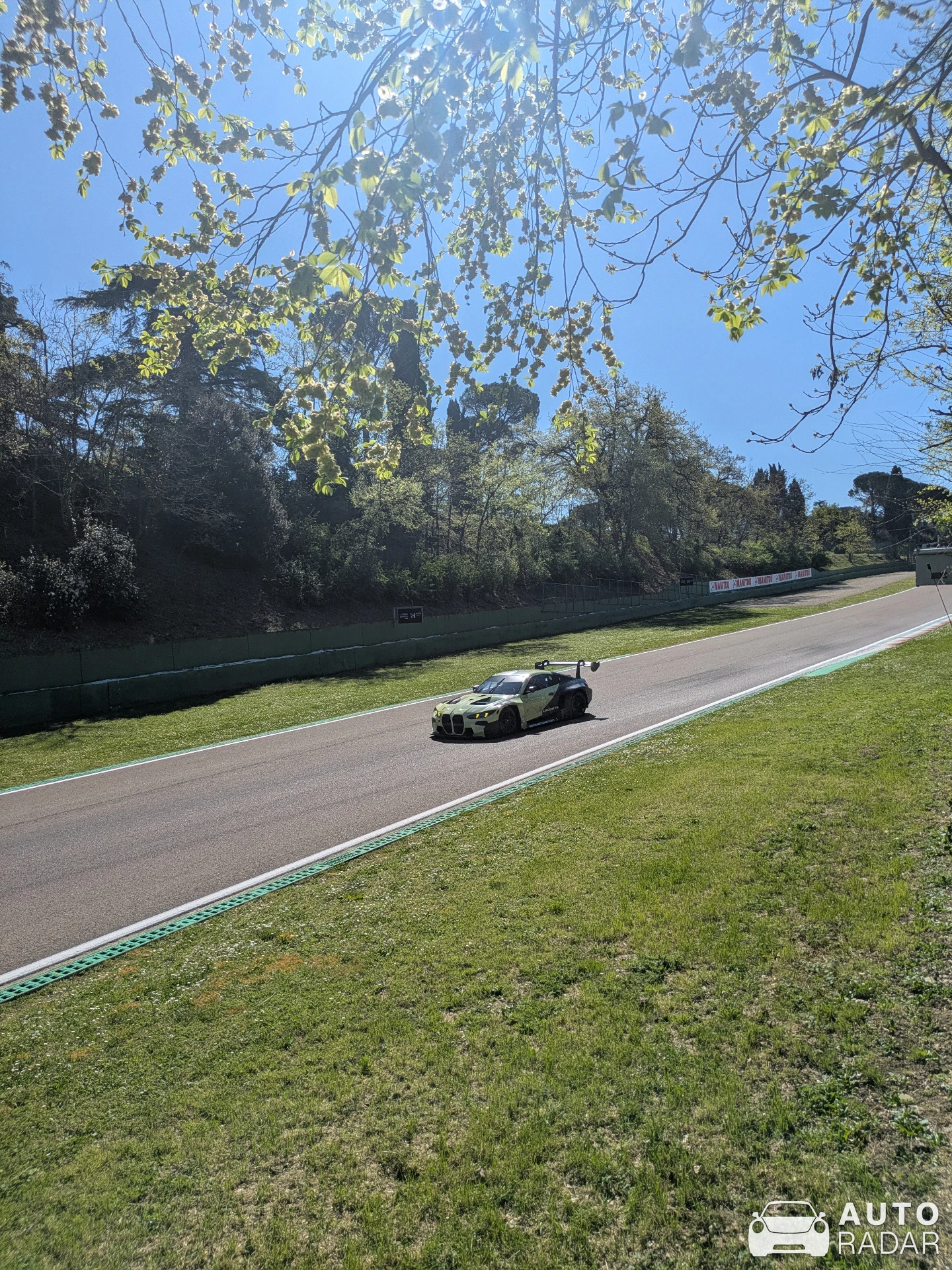 BMW M4 G82 GT3 spotted in Imola, Italy