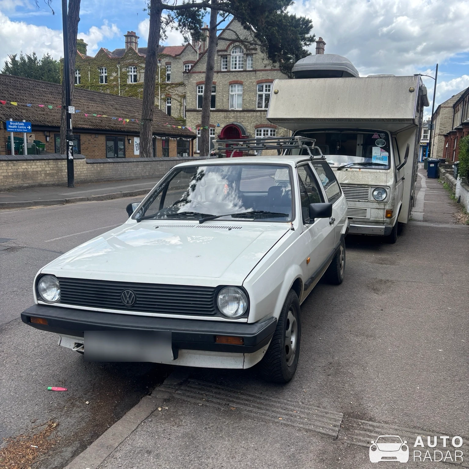 Volkswagen Golf Mk2 spotted in Cambridge