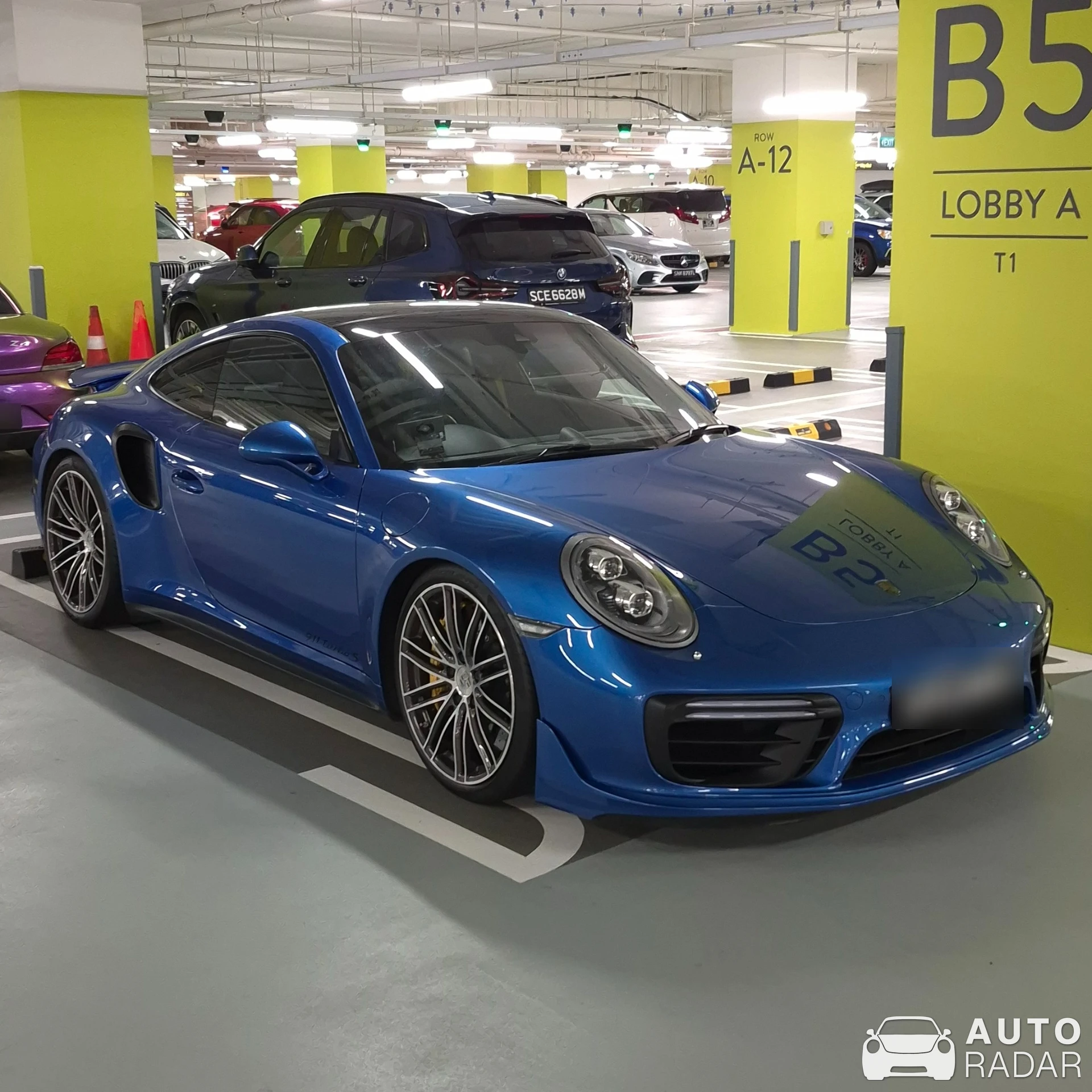 Porsche 991 Turbo S MkII spotted in Singapore, Singapore