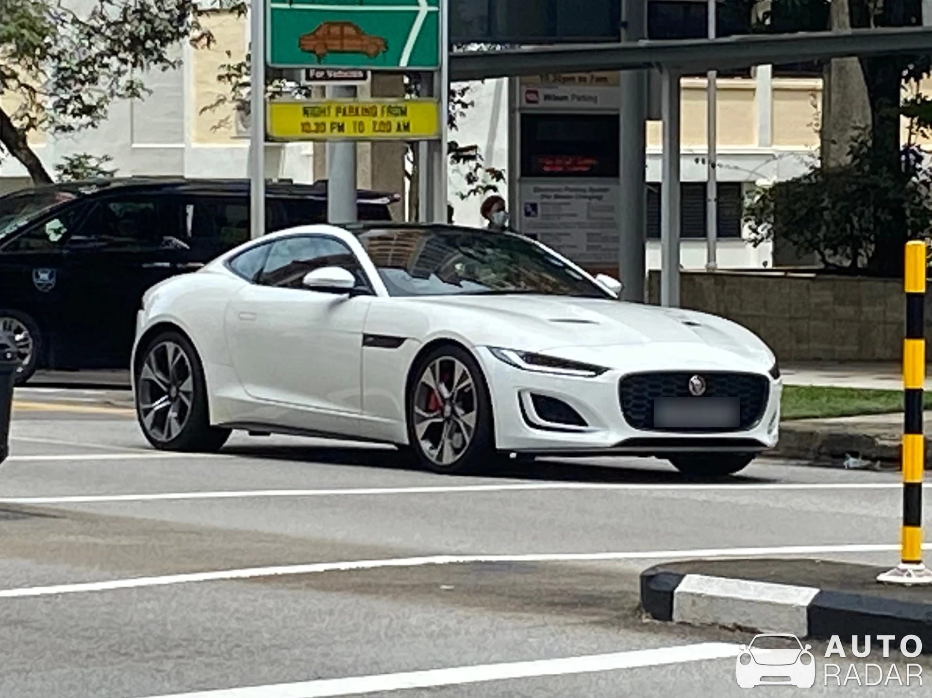 Jaguar F-Type P300 spotted in Singapore