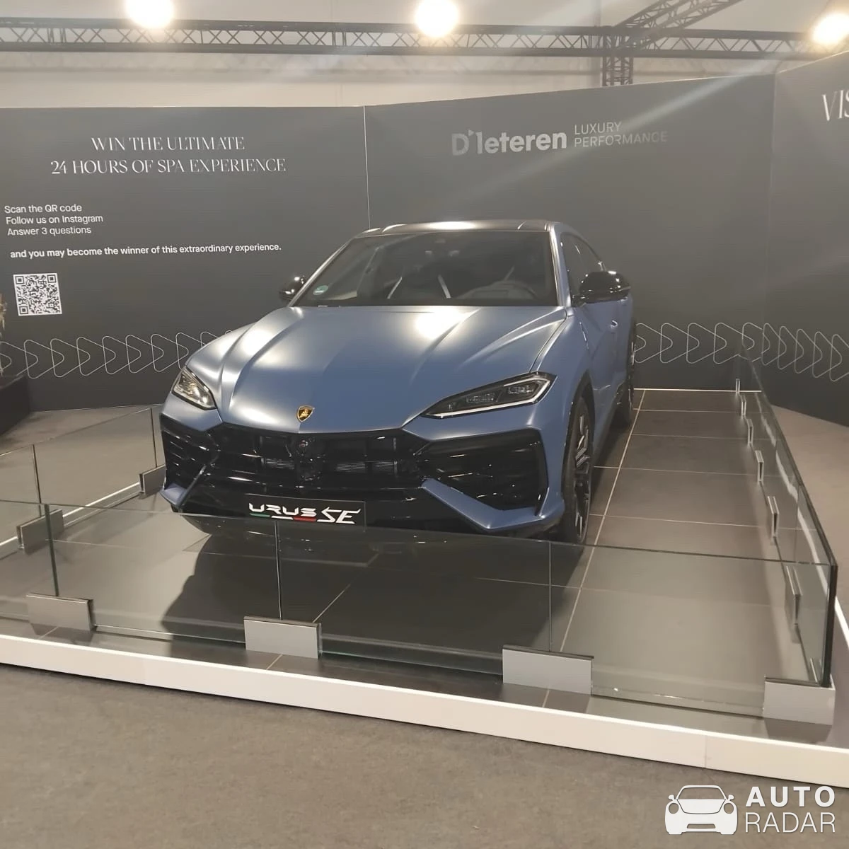 Lamborghini Urus SE spotted in Brussel, België