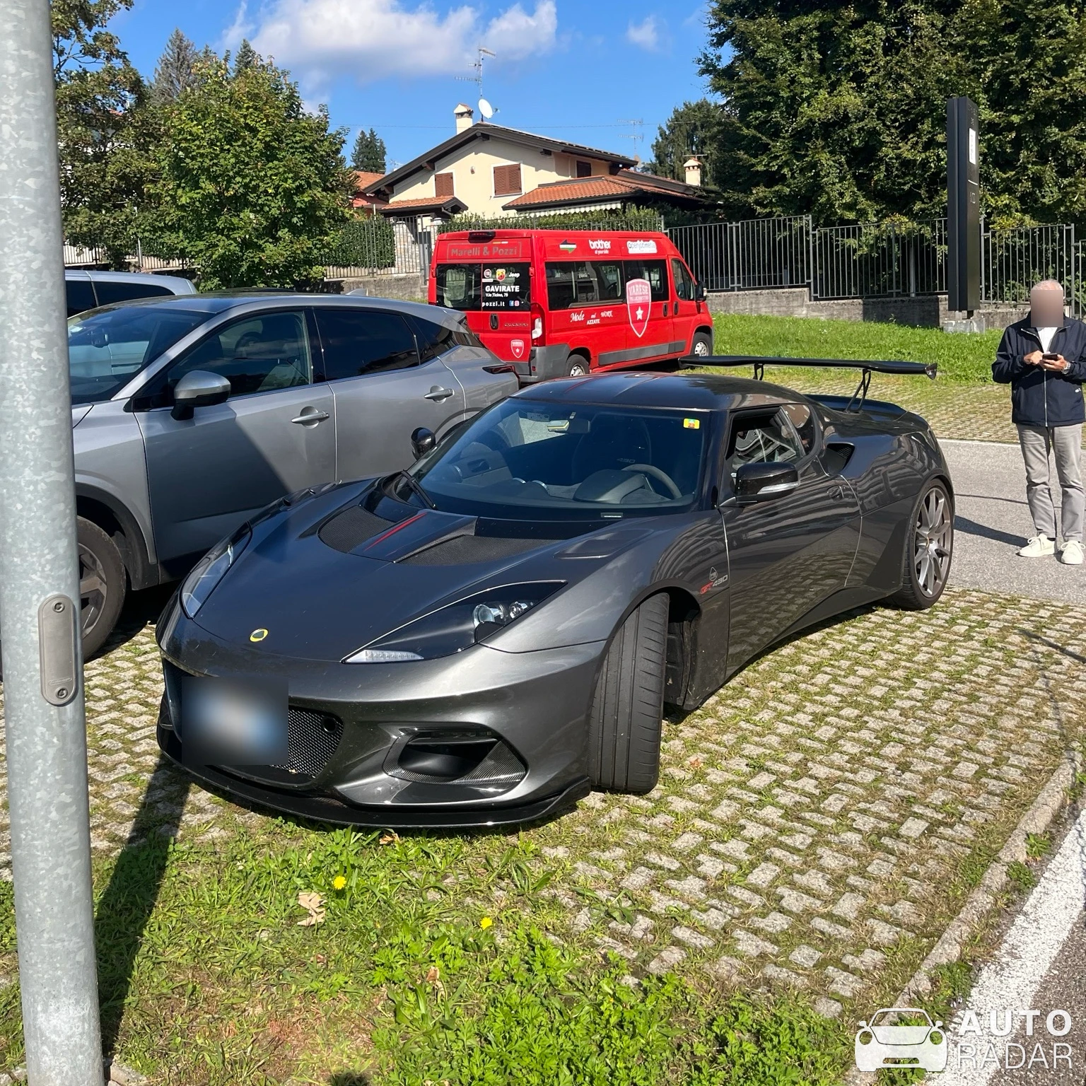 Lotus Evora GT 430 spotted in Varese