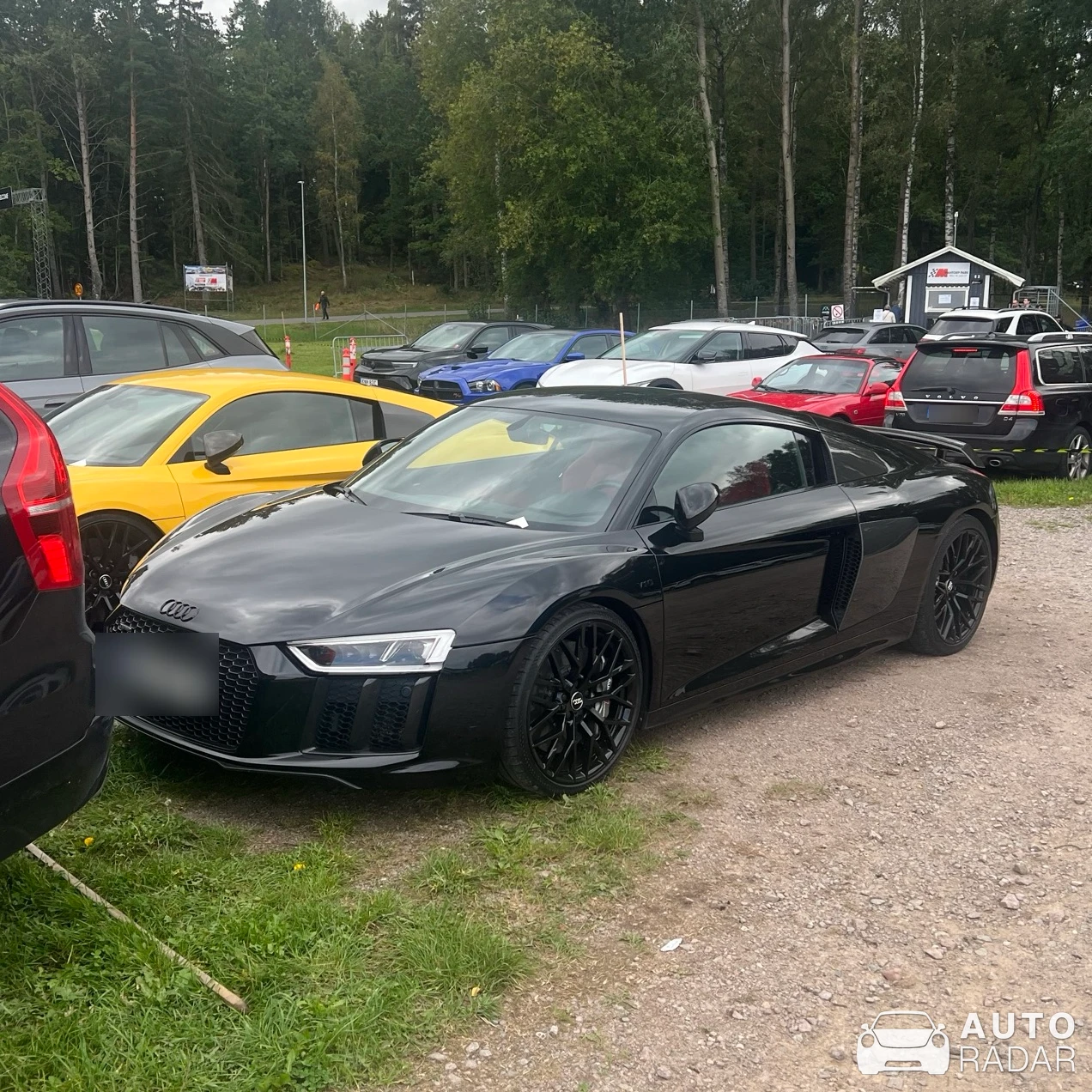 Audi R8 V10 2015 spotted