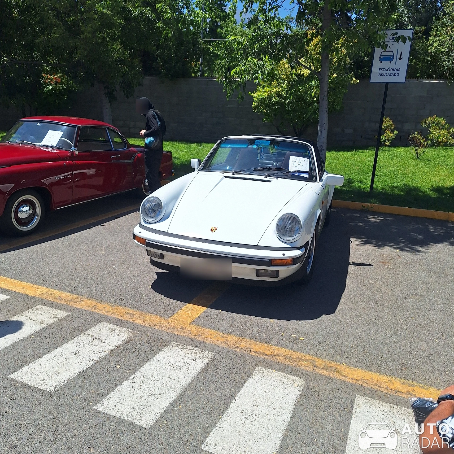 Porsche 911 Carrera 3.2 Cabriolet spotted in Las Condes, Chile