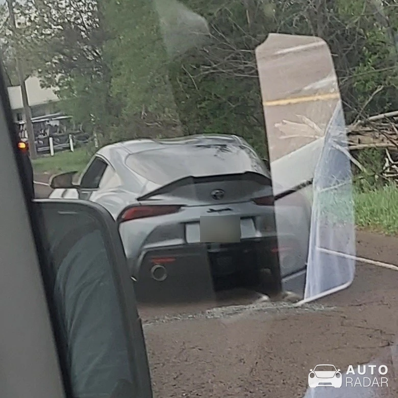 Toyota GR Supra A90 spotted in Easton