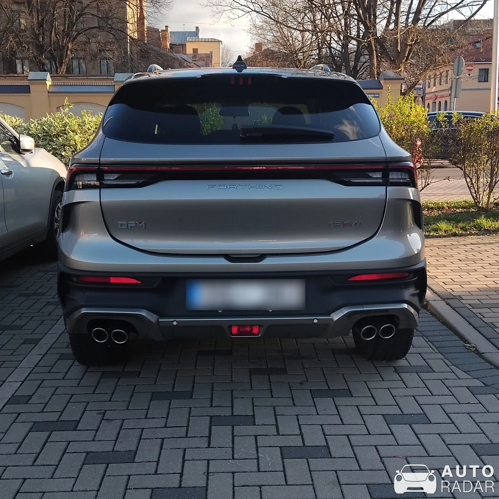 Dongfeng Forthing T5 Evo spotted in Riga, Latvia