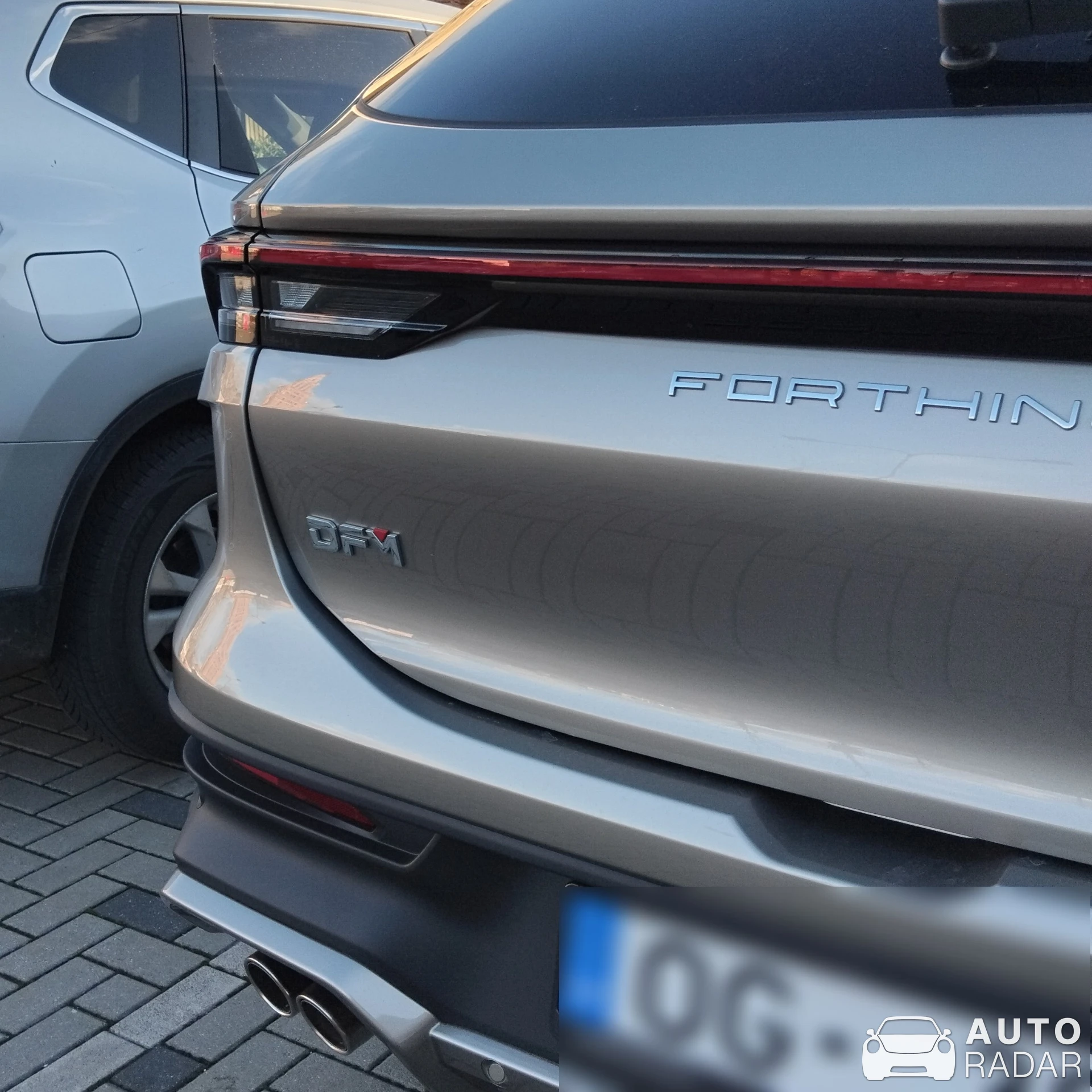 Dongfeng Forthing T5 Evo spotted in Riga