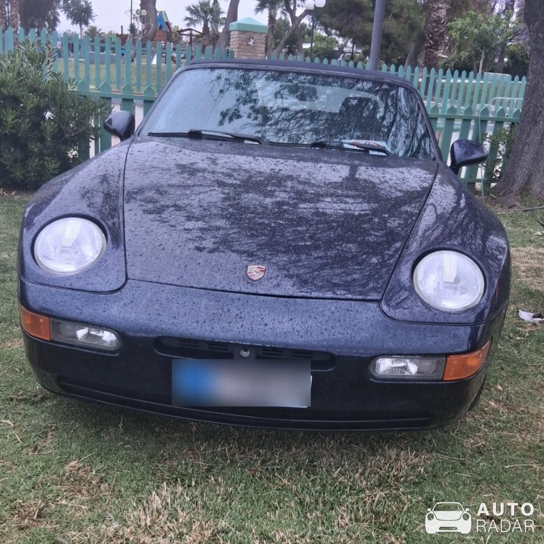 Porsche 968 Cabriolet spotted in Alimos, Greece