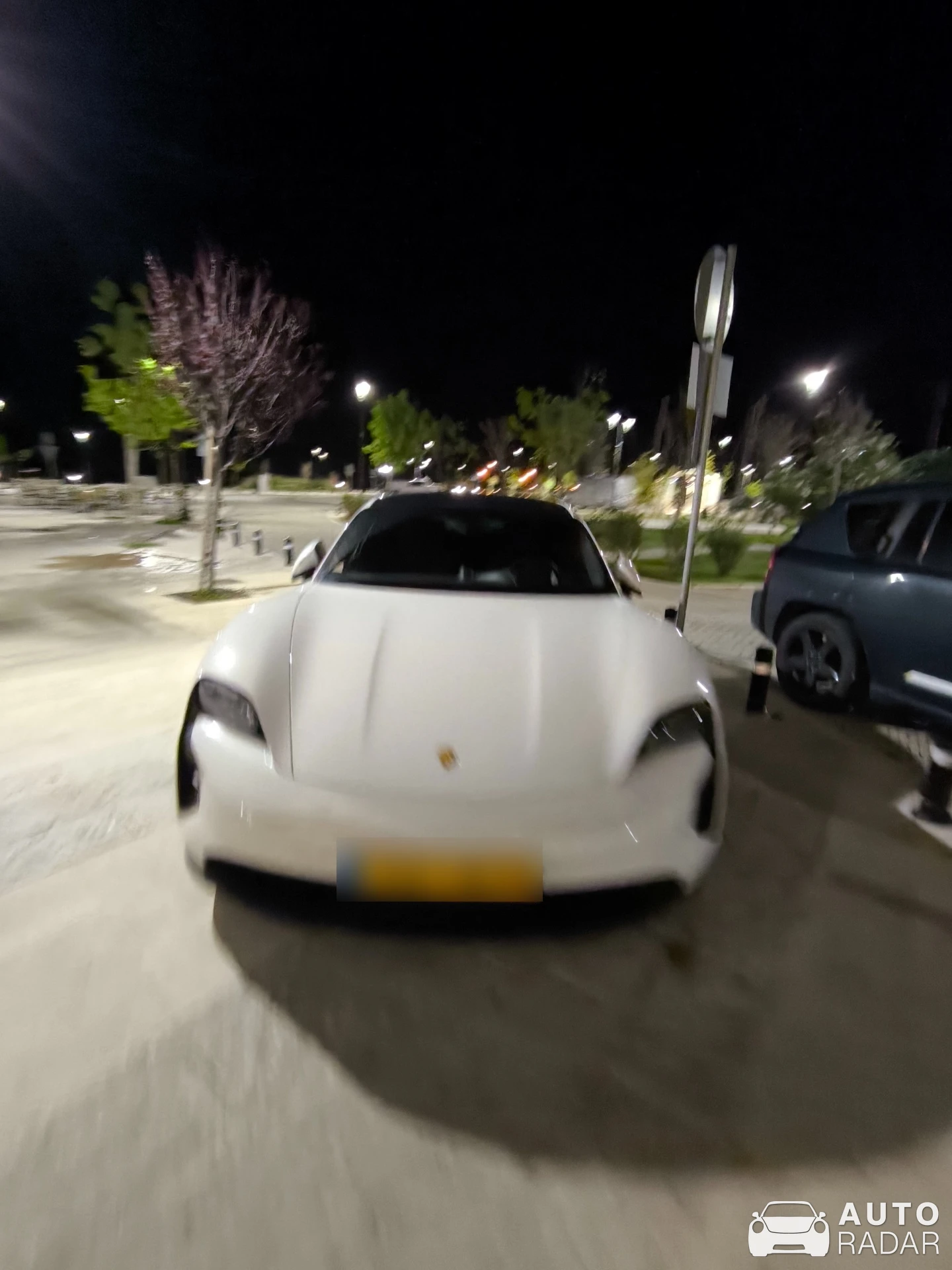 Porsche Taycan spotted in Preveza