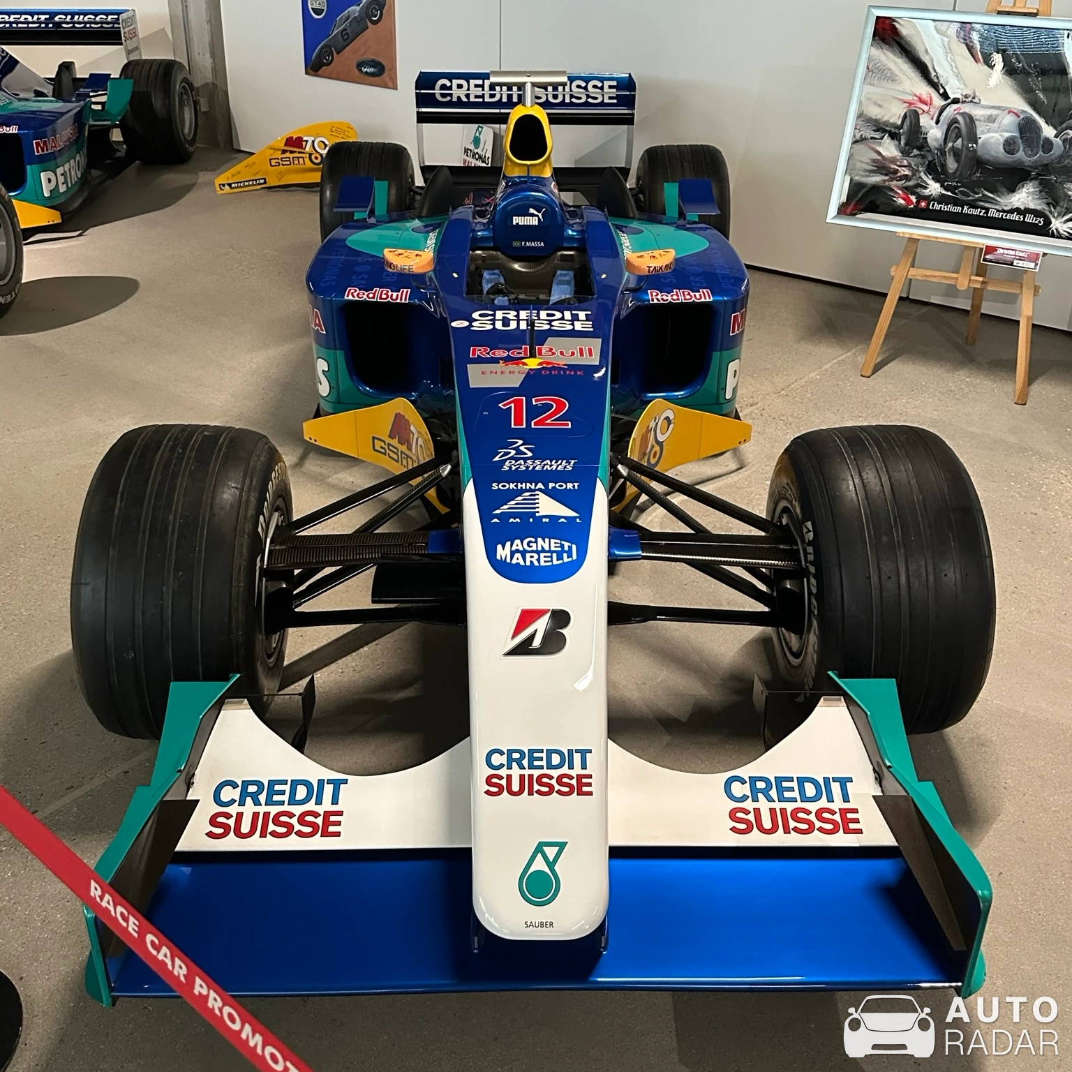 Sauber C23 spotted in Langenthal