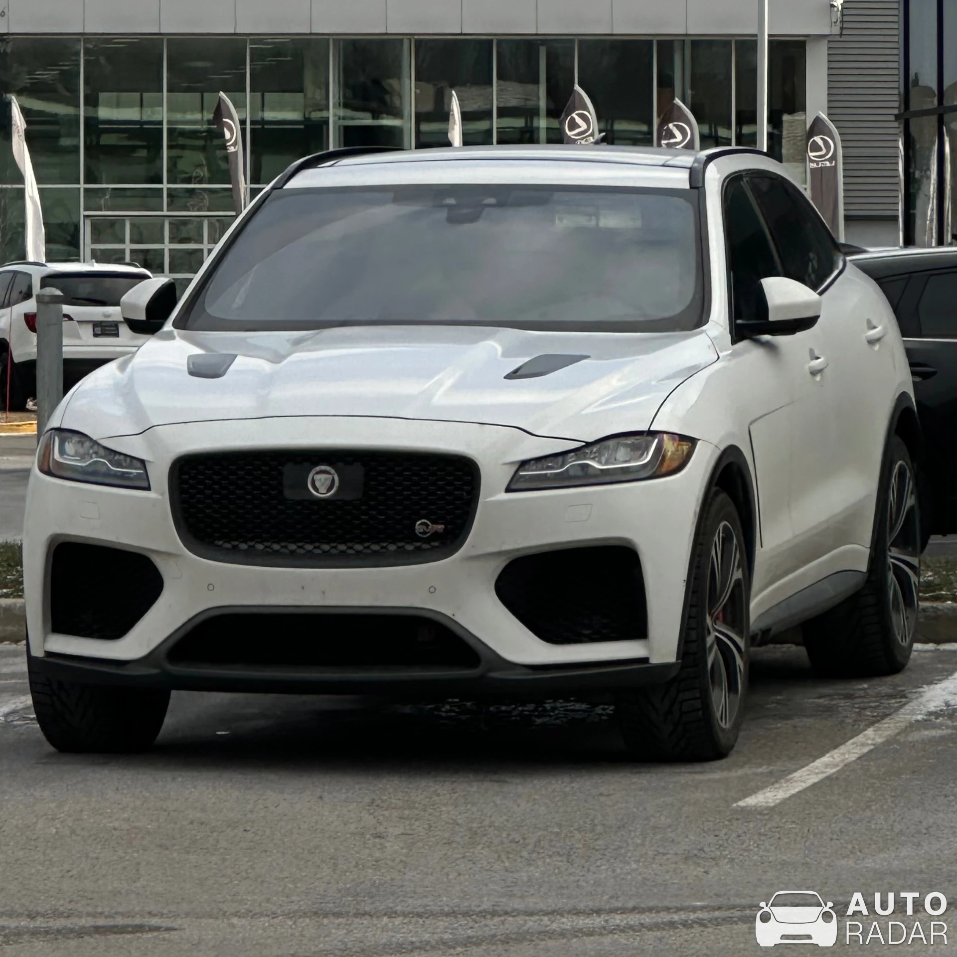 Jaguar F-PACE SVR spotted in Laval, Canada