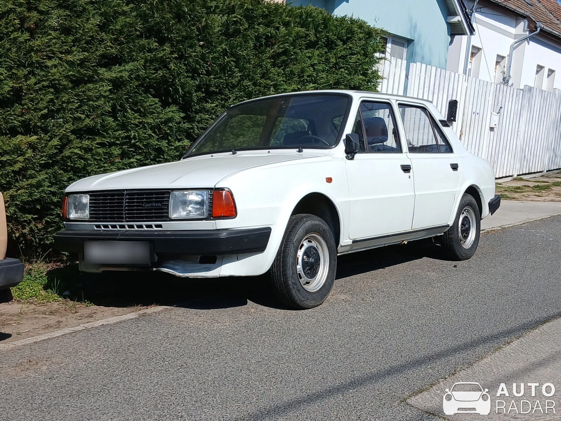 Škoda 105 spotted in Budapest